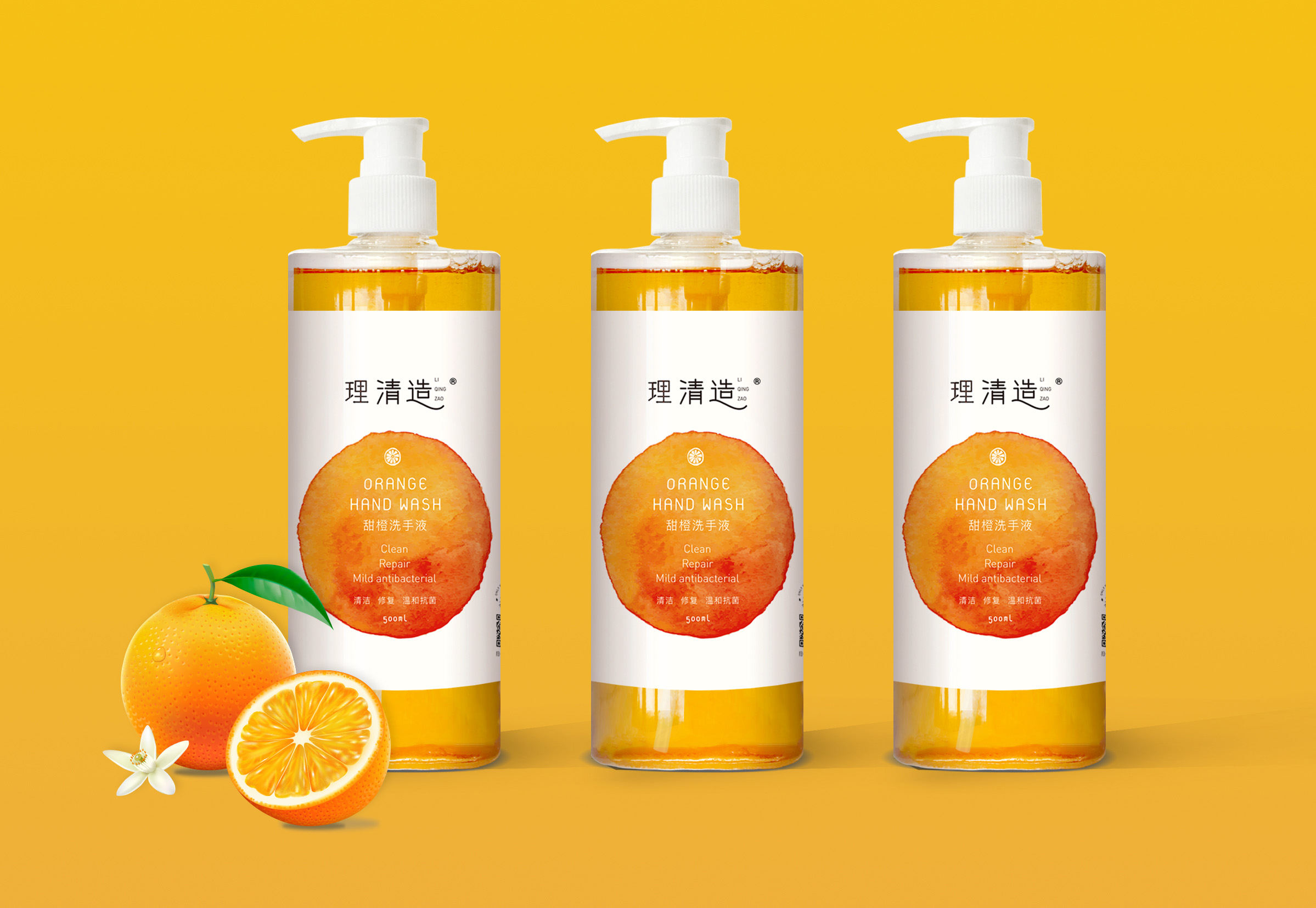 理清造 洗手液包装设计