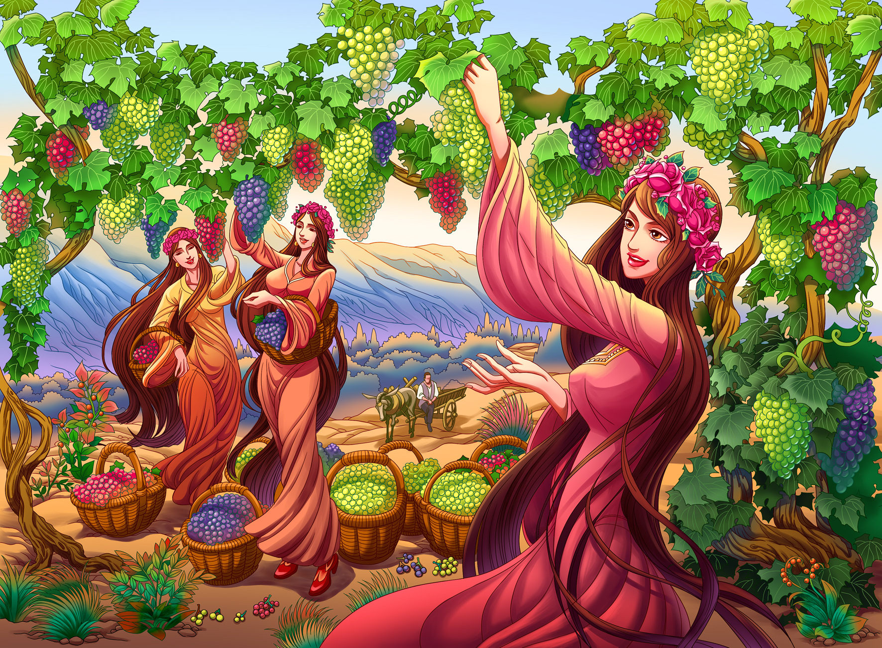 葡萄沟,是火洲的"桃花源".