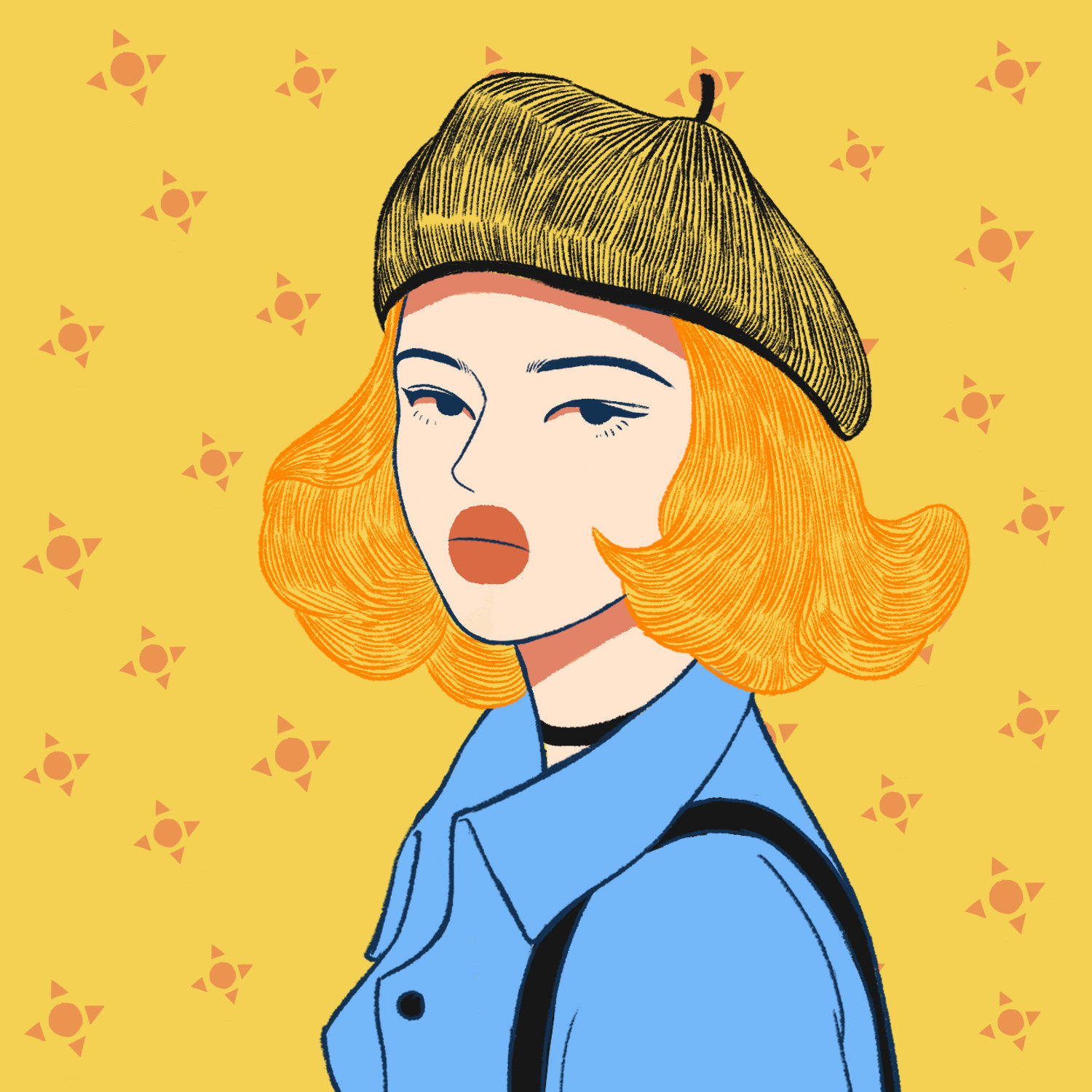 hat lady系列头像