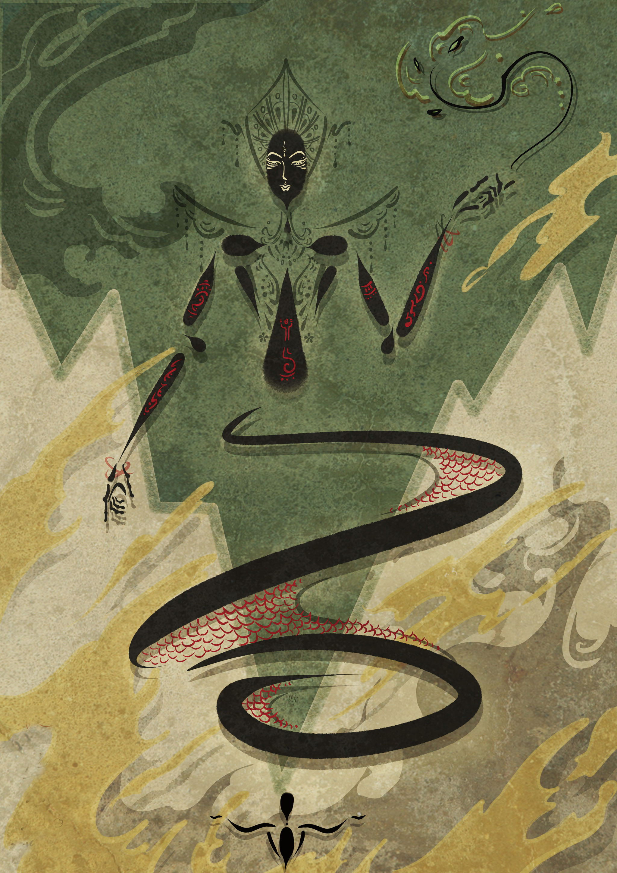 《中国古代神仙图》