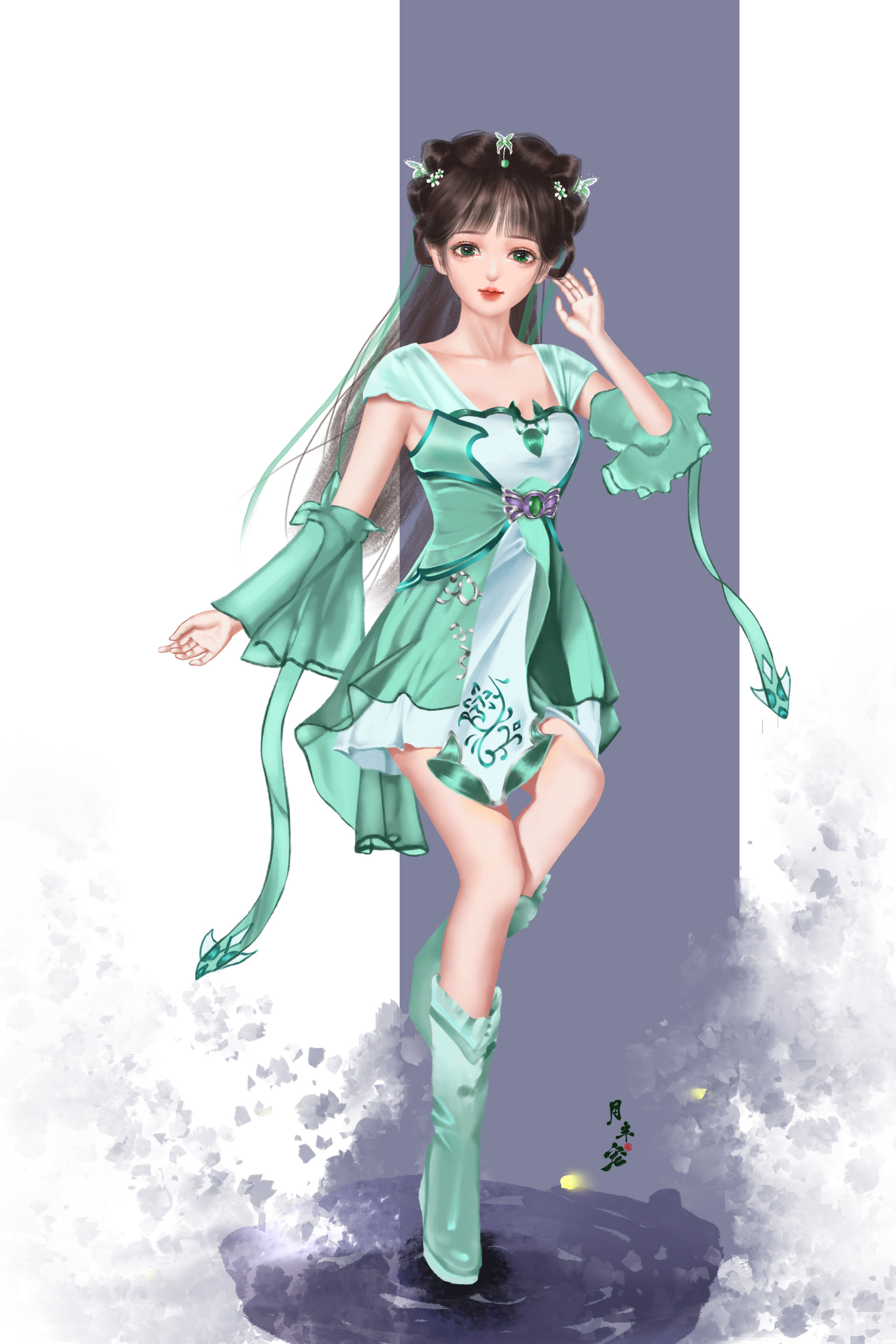 碧瑶- 月半宠 - 原创作品 - 视觉中国(shijueme)