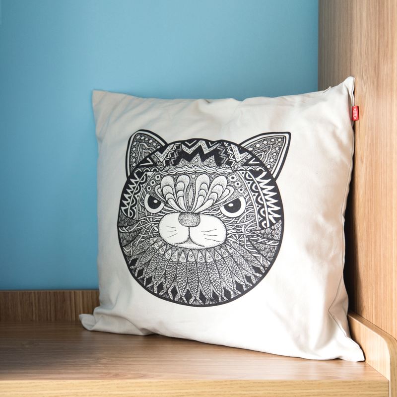 原创手绘抱枕有售了