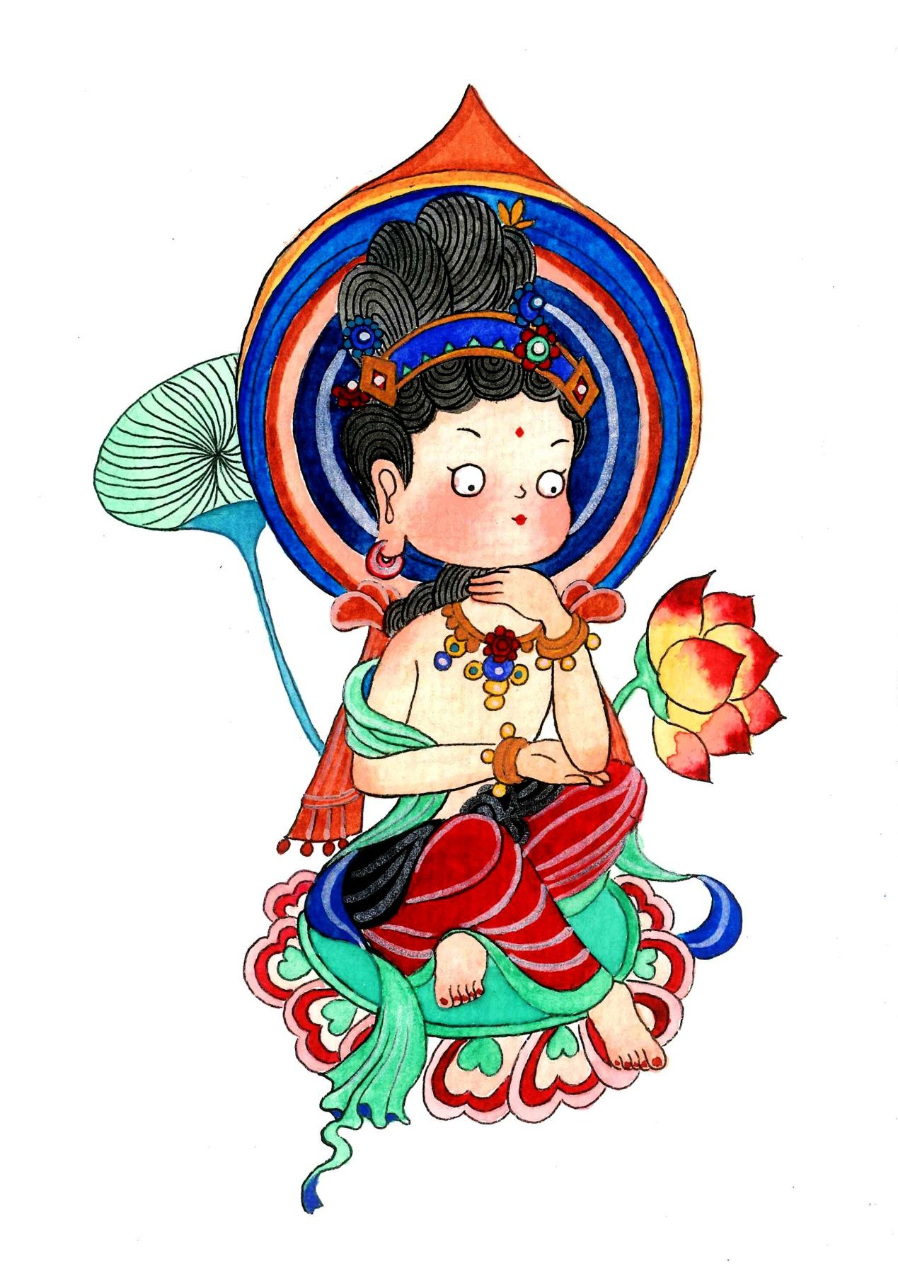 萌萌哒飞天小仙女