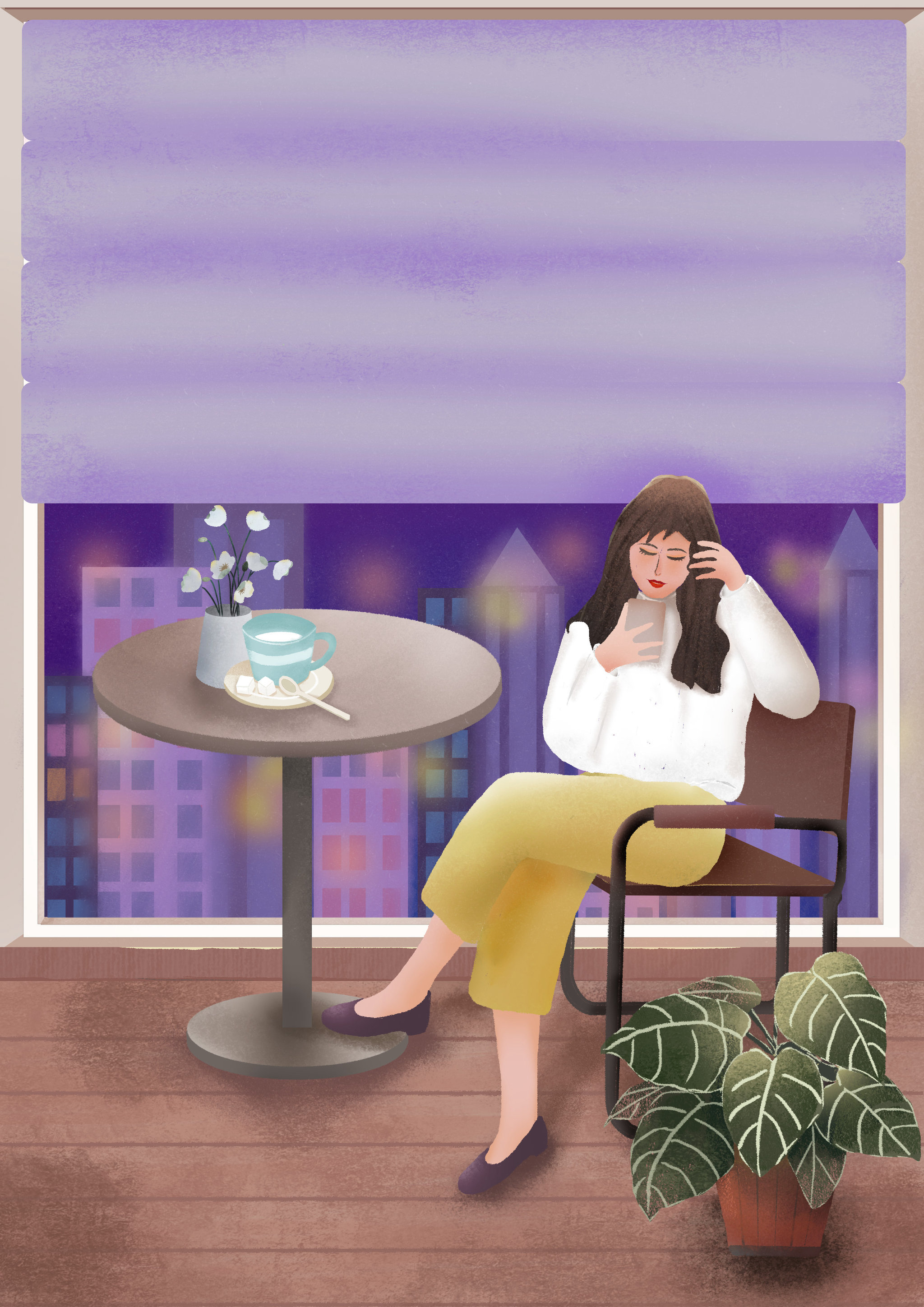 那些等待回复的夜晚