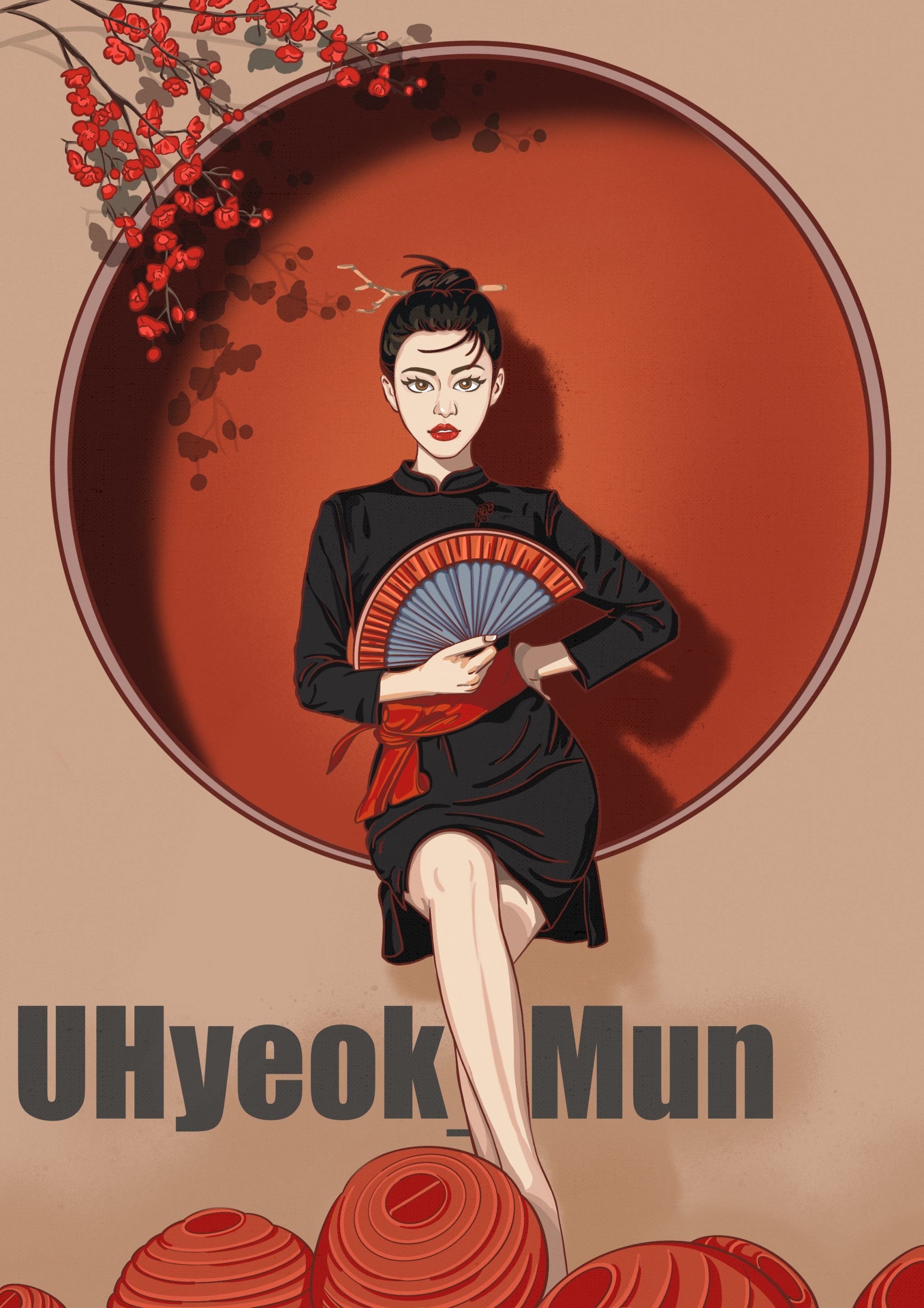 中国风国潮插画