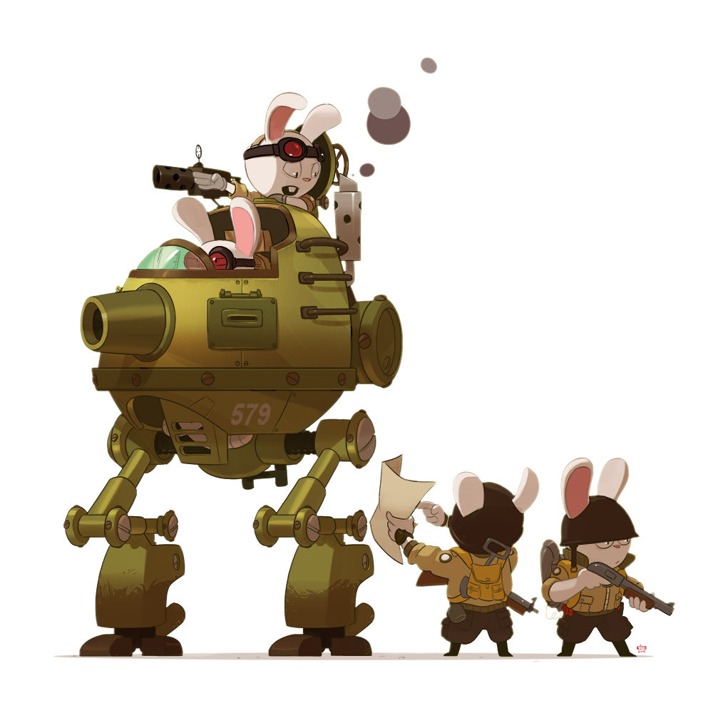 兔子萌系战斗装备