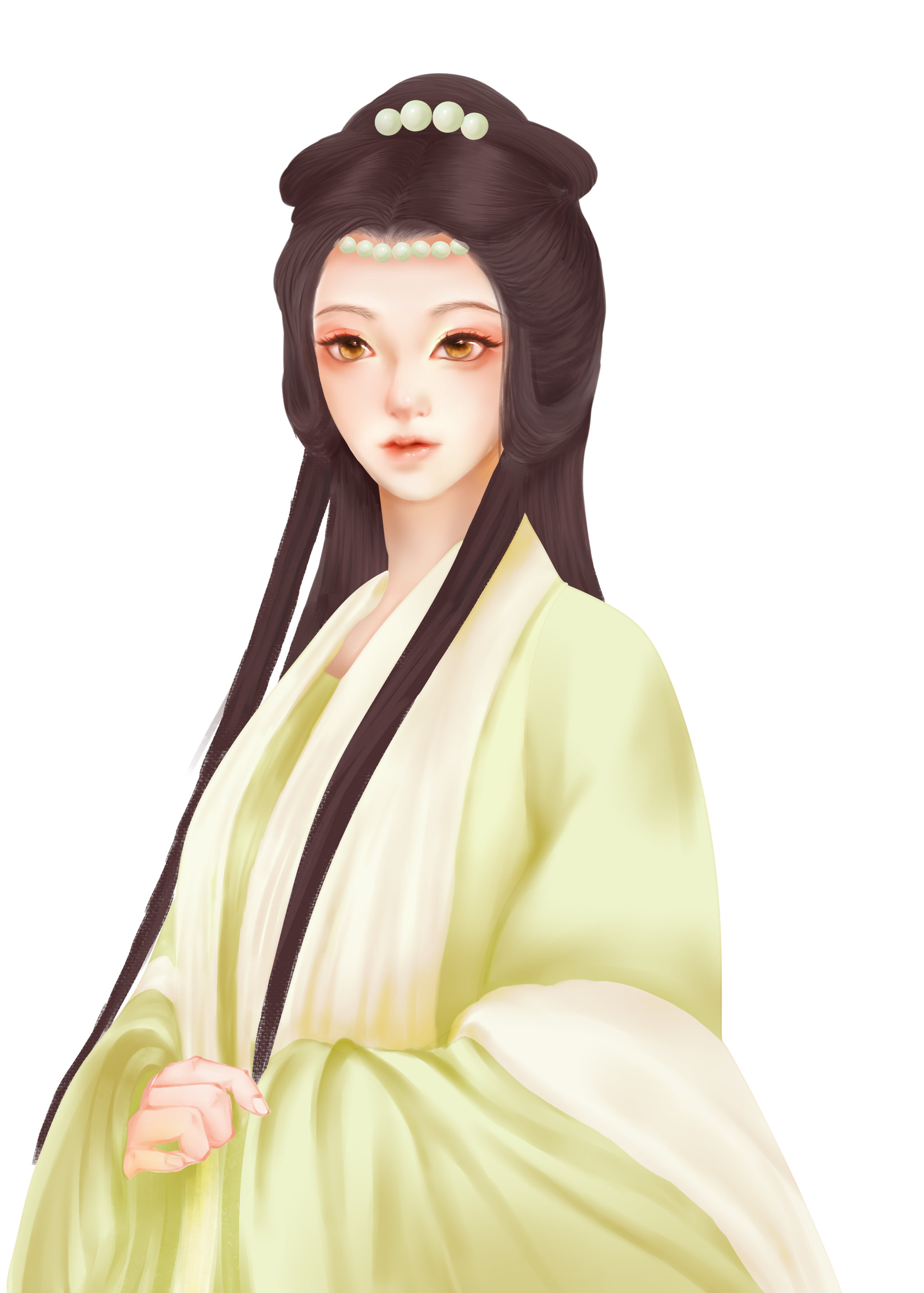 橙光人物 - 婆婆嘎 - 原创作品 - 视觉中国(shijueme)