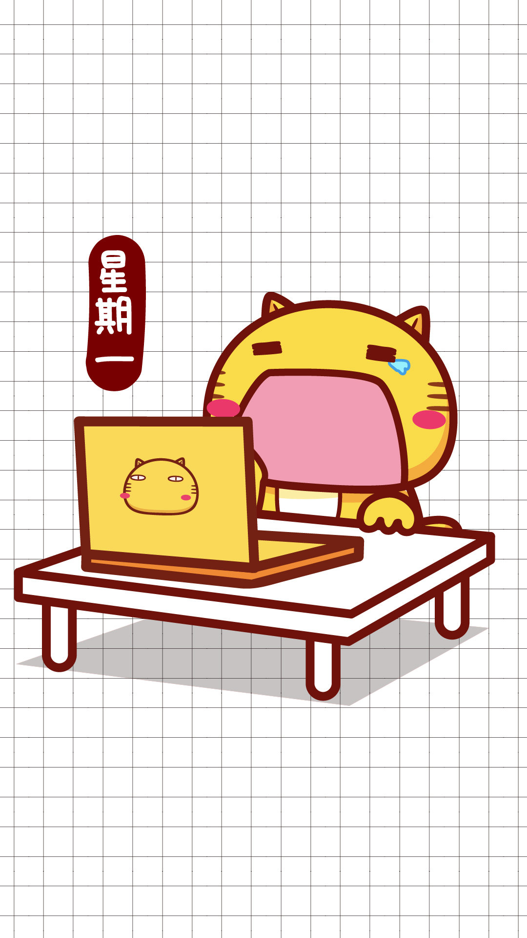 哈咪猫星期一二三四五六日 - 摩丝摩丝 - 原创作品 - 视觉中国(shijue