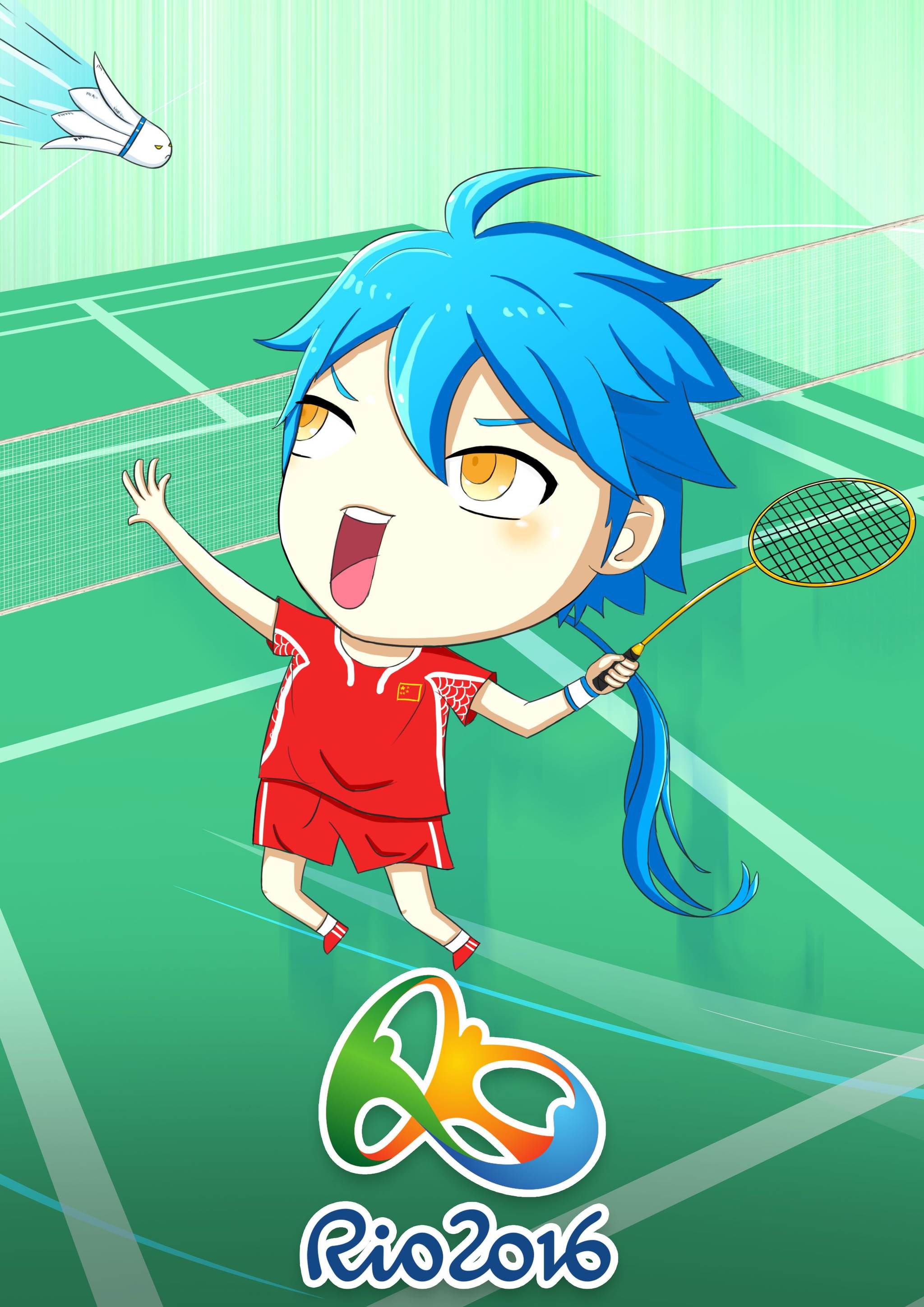 羽毛球 - 雪鹰领主漫画 - 原创作品 - 视觉中国(shijueme)