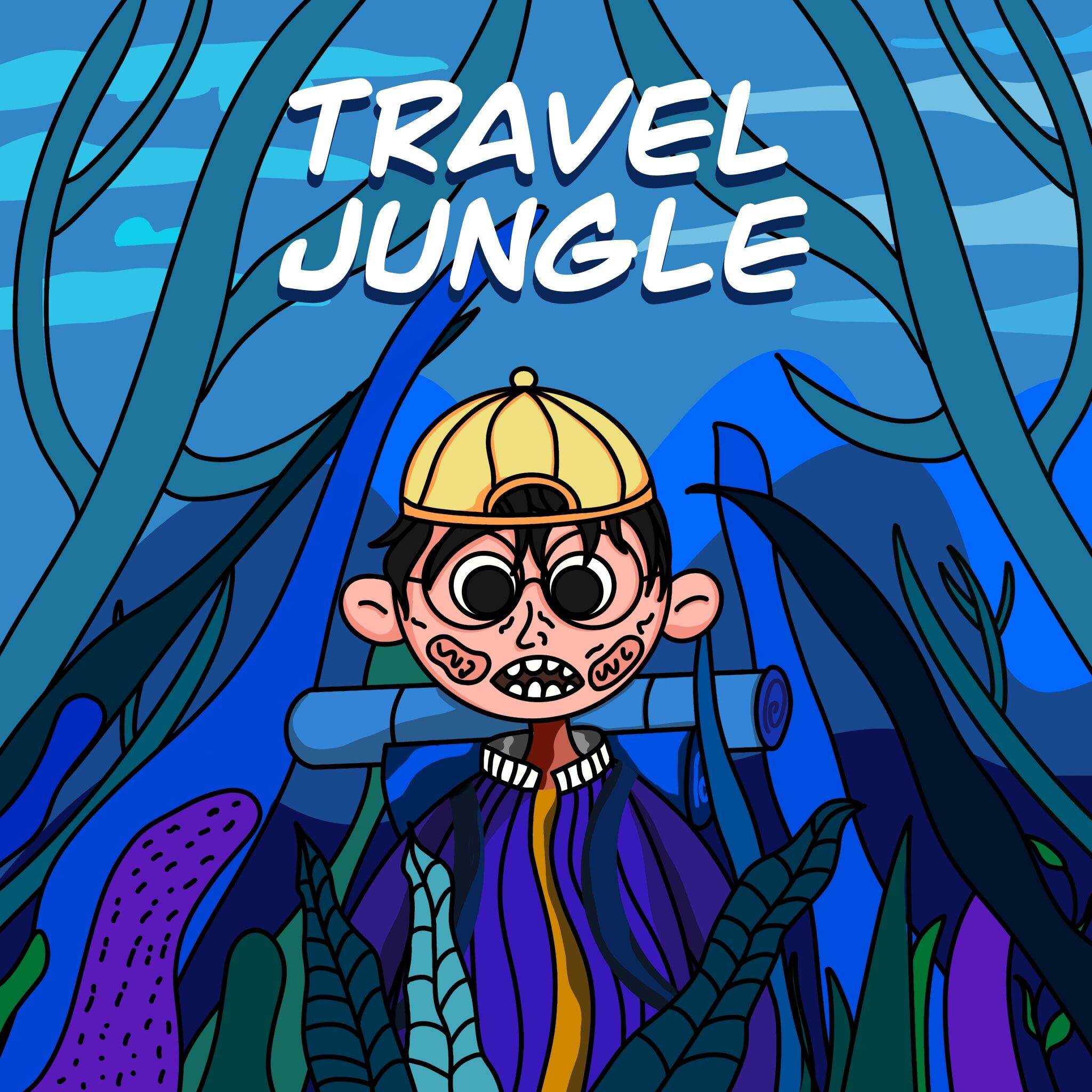 零基础学习插画doodle风格扁平插画一周总结