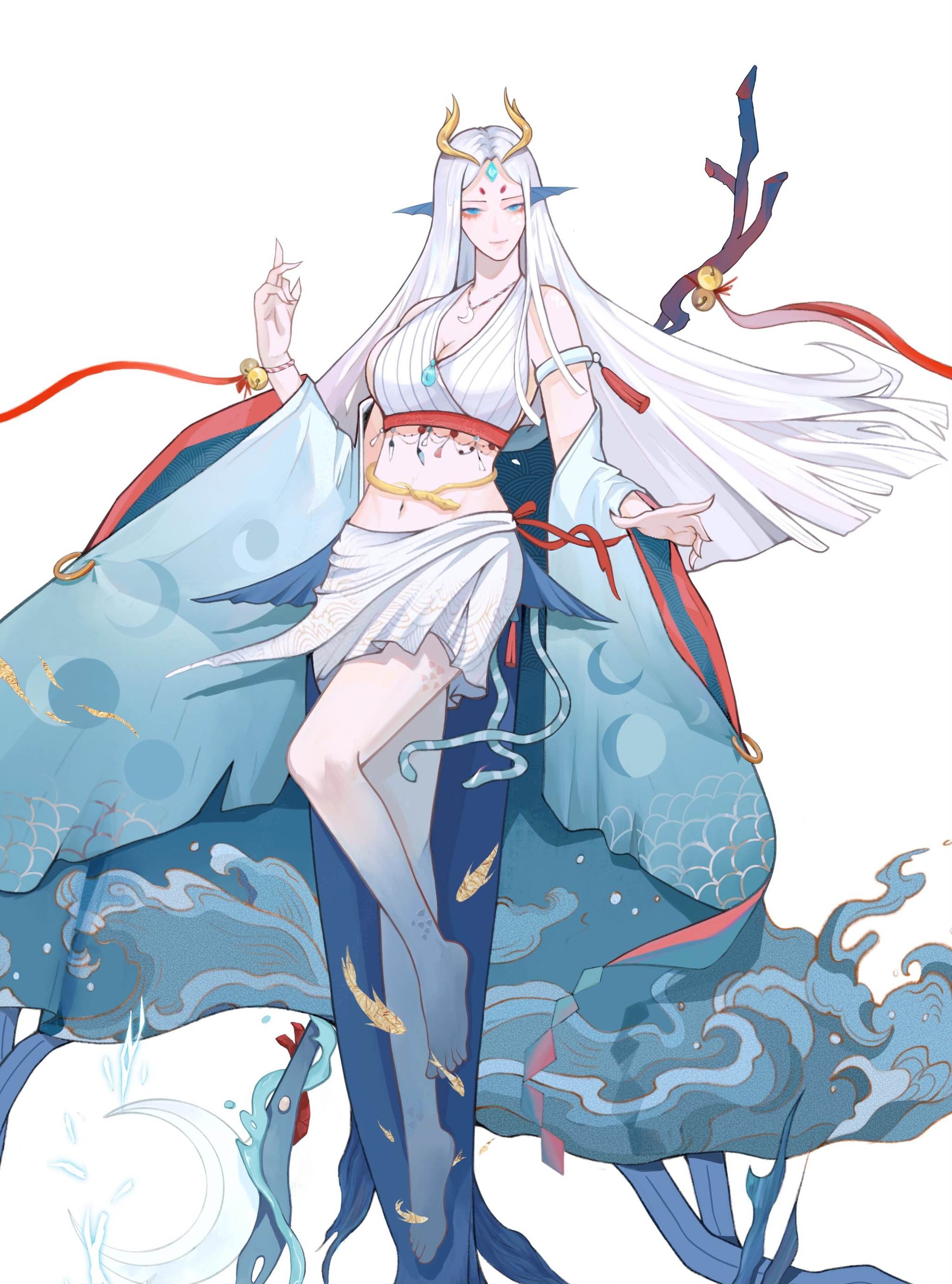 【阴阳师百绘罗衣】—千姬-海月潮生
