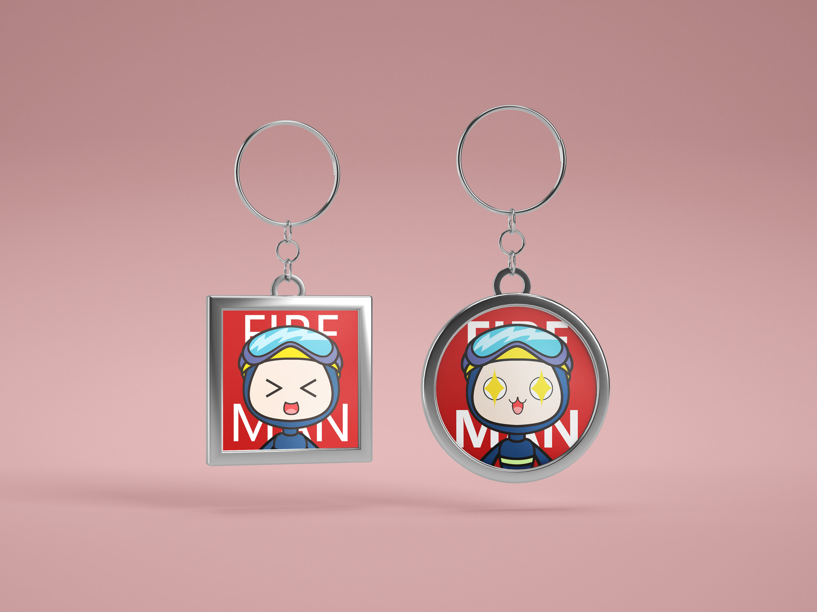 小方圆 | 最帅逆行者 消防员ip形象设计