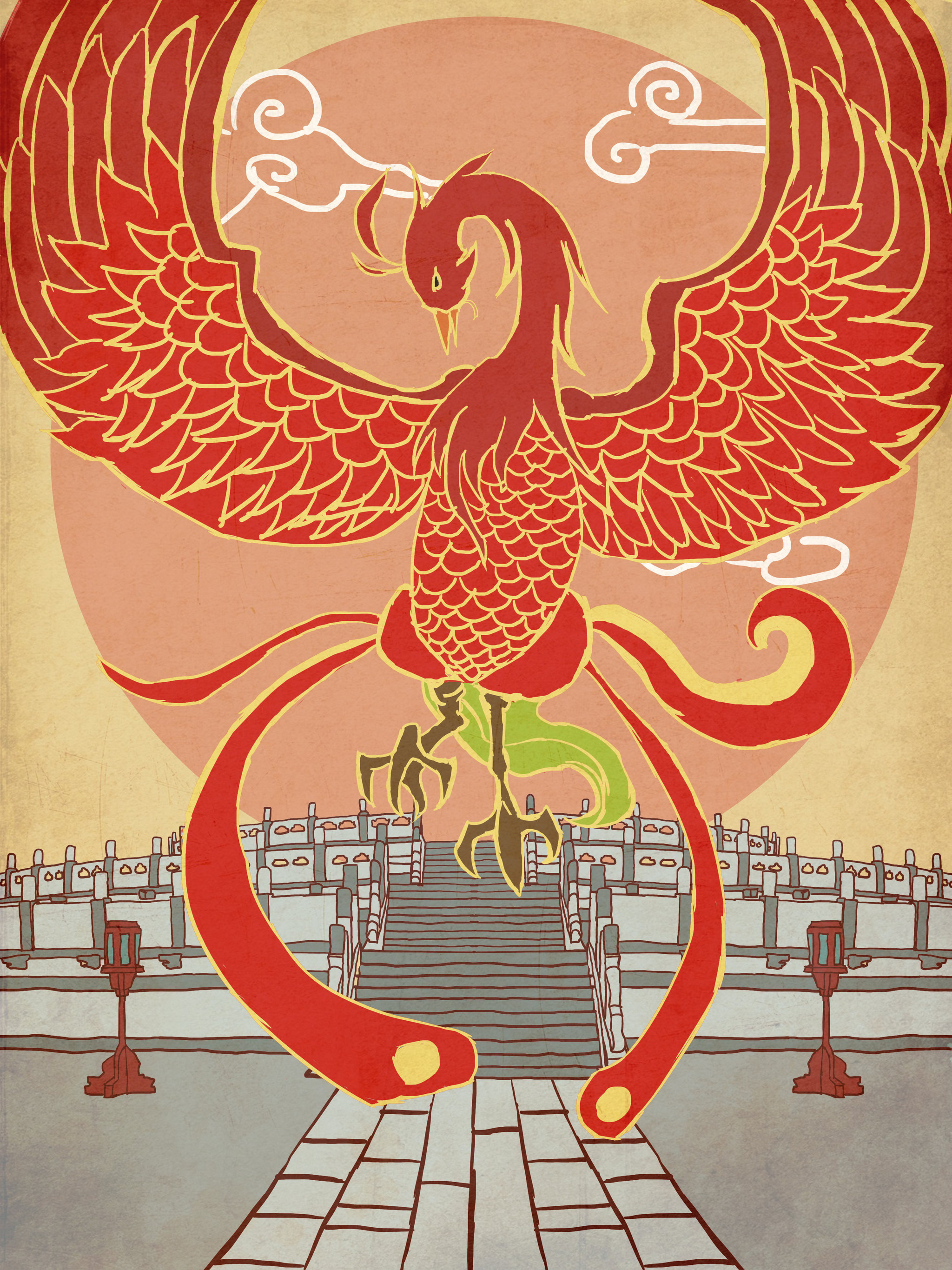 《天坛四瑞兽系列》北京城市学院18商插本班景鹏飞