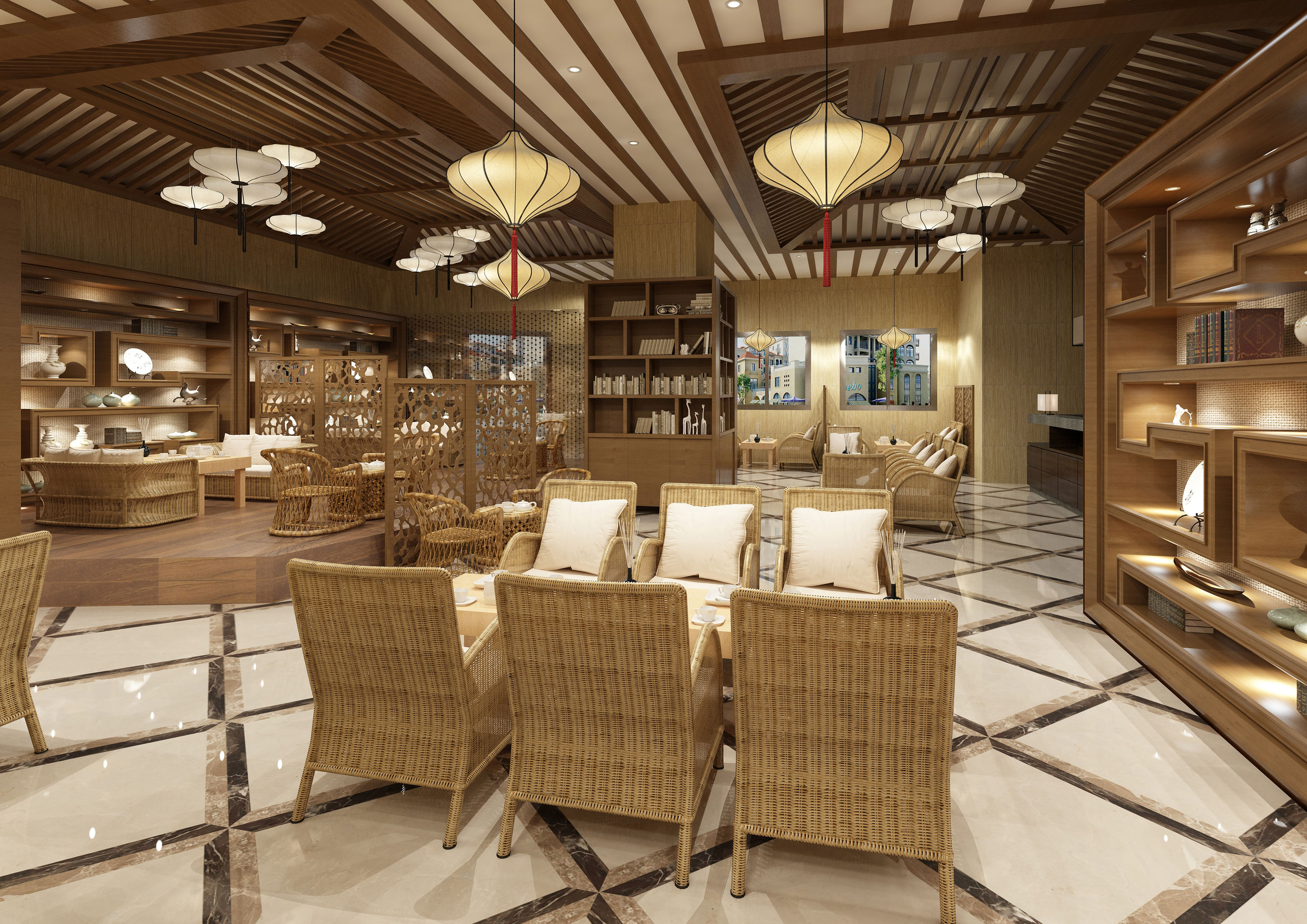 东南亚风情咖啡屋