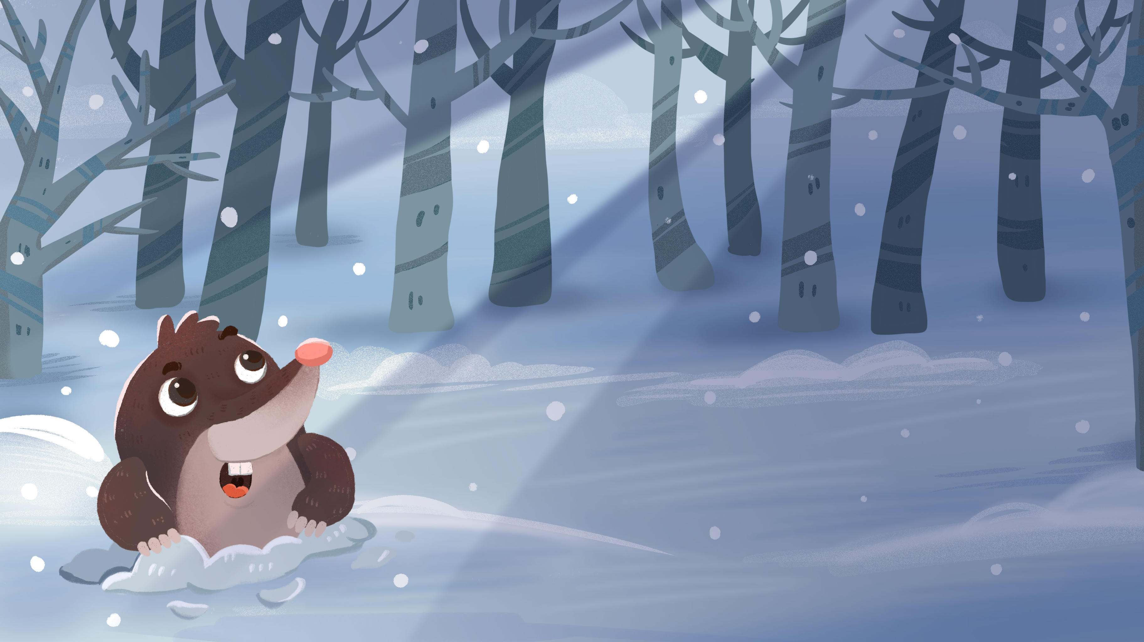 小鼹鼠 - 宅小胖 - 原创作品 - 视觉中国(shijueme)