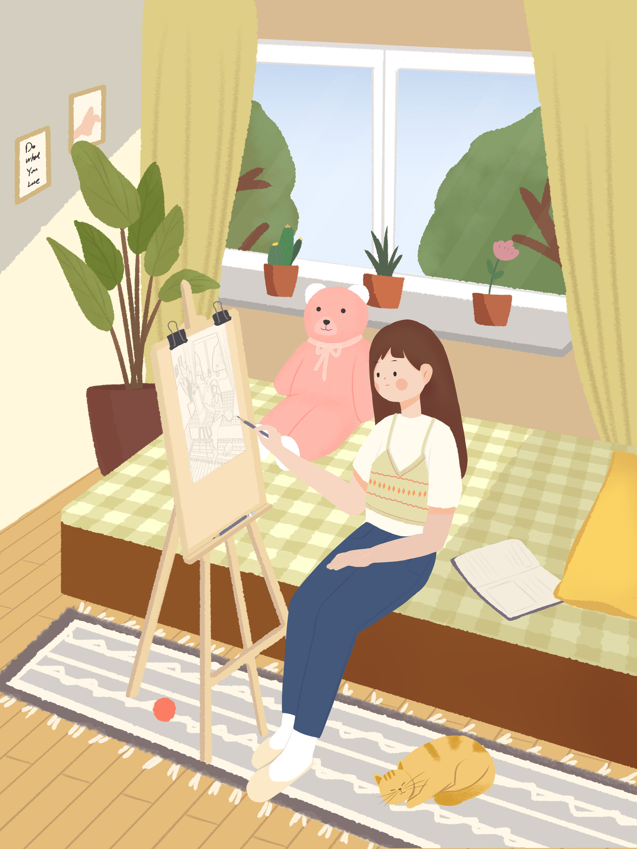 与猫为伴,惬意生活