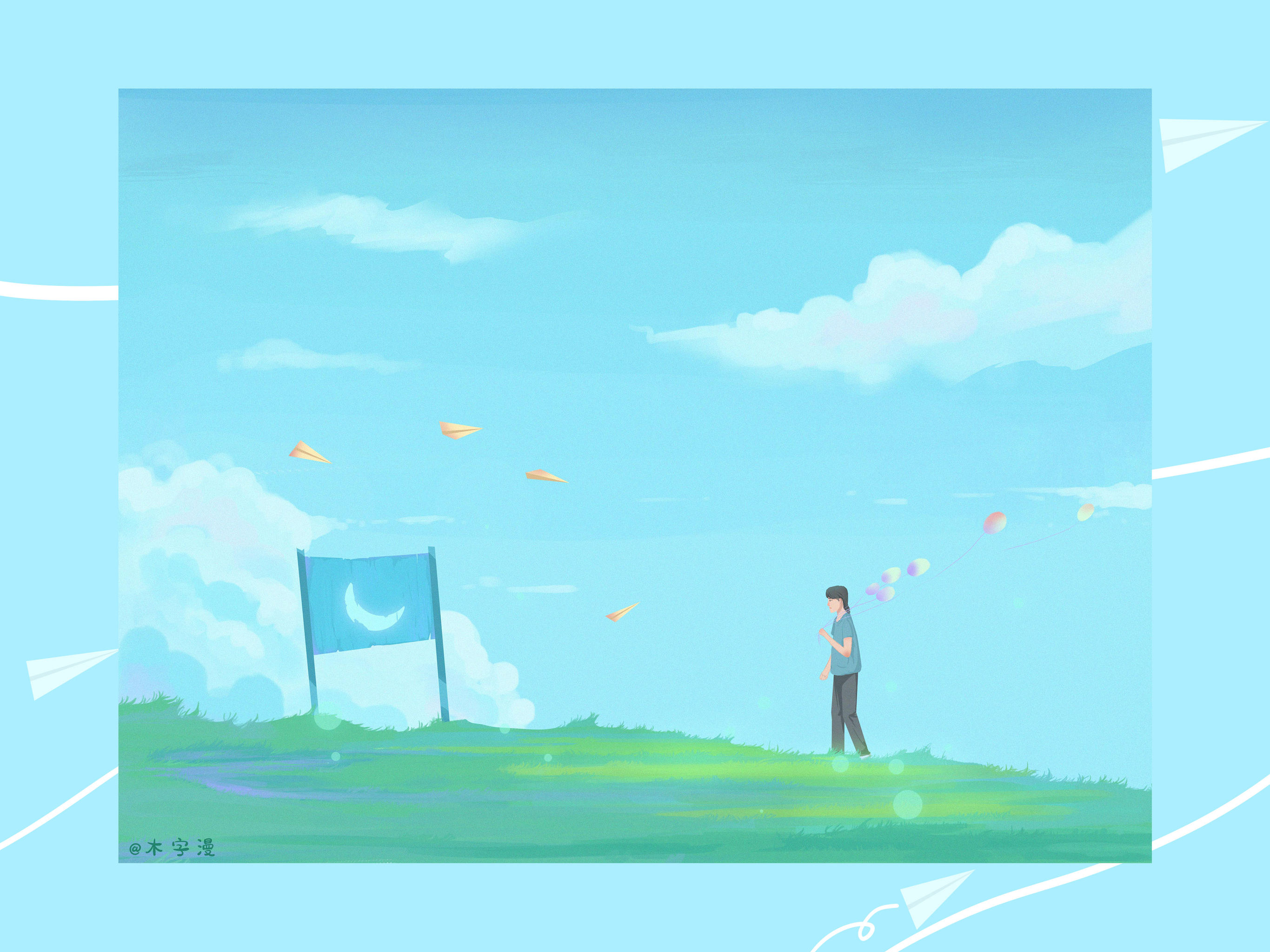 等风来 - 木字漫 - 原创作品 - 视觉中国(shijueme)