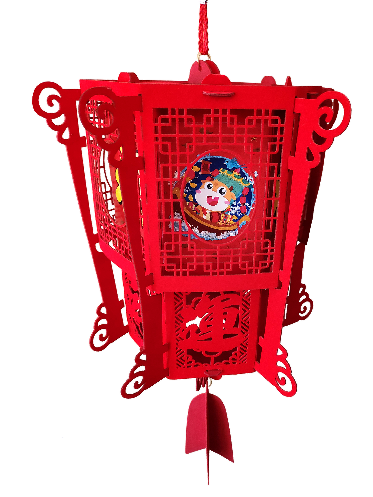 剪纸产品原创版式及插画设计