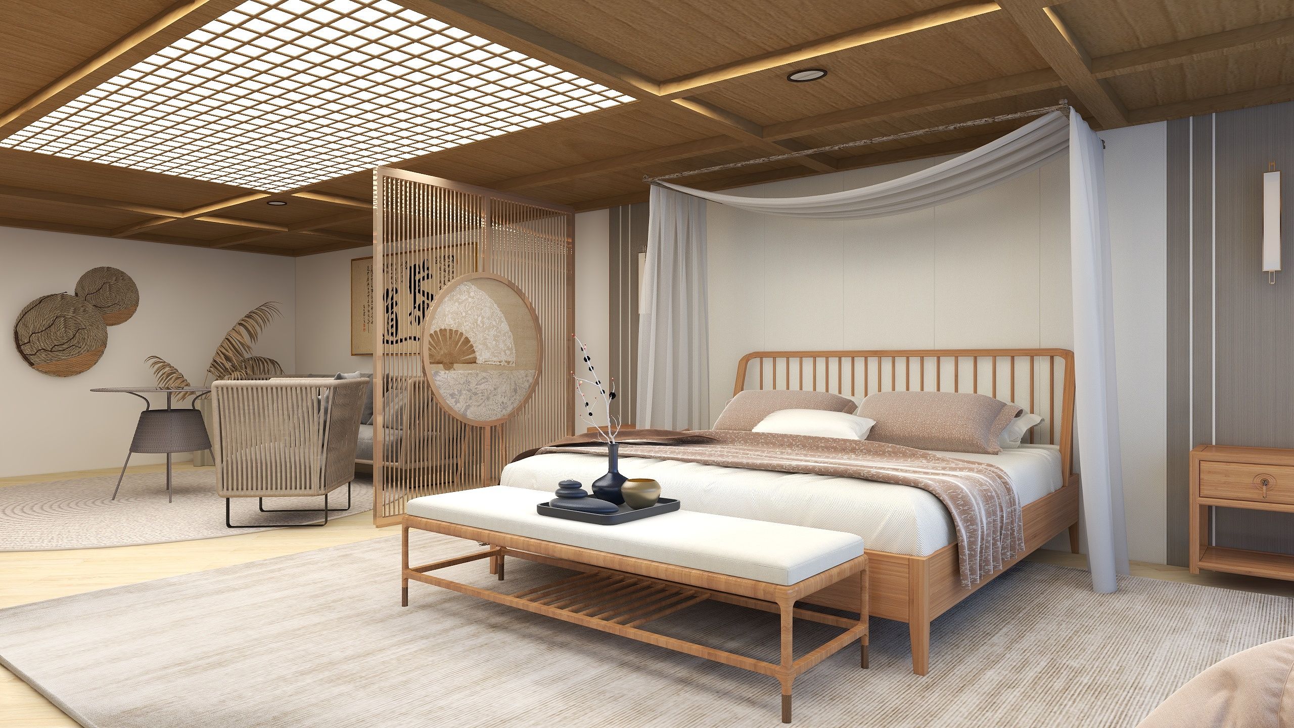 竹轩—民宿室内空间 - 马卡 - 转载作品 - 视觉中国(爱视觉)