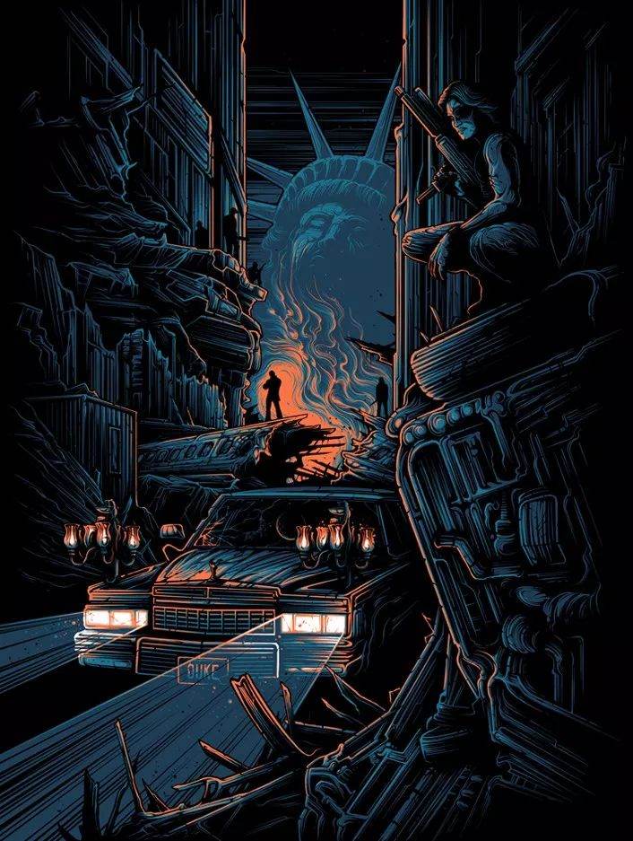 dan mumford 插画师|彩与黑构成光影的故事