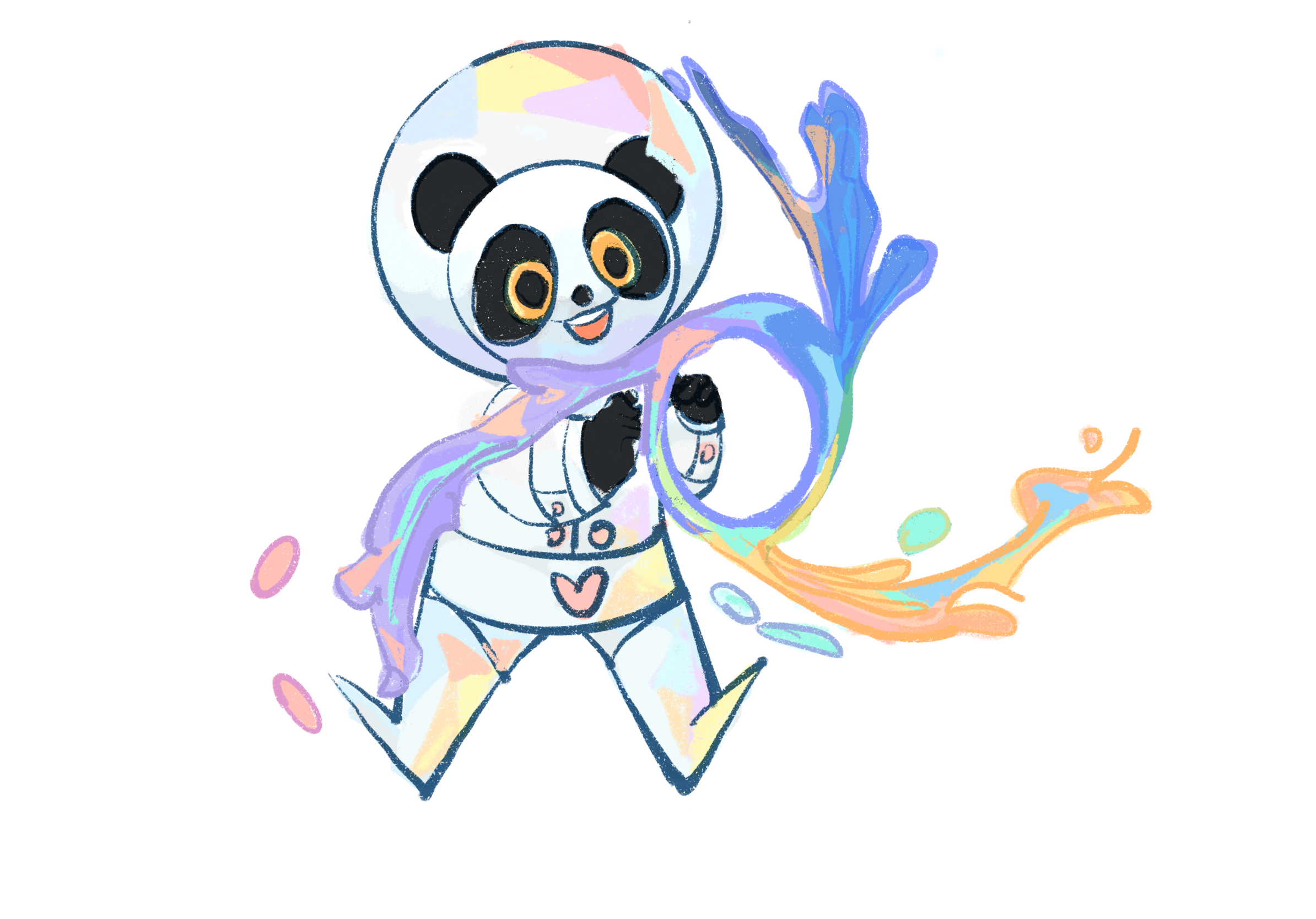 吉祥物熊猫敢敢