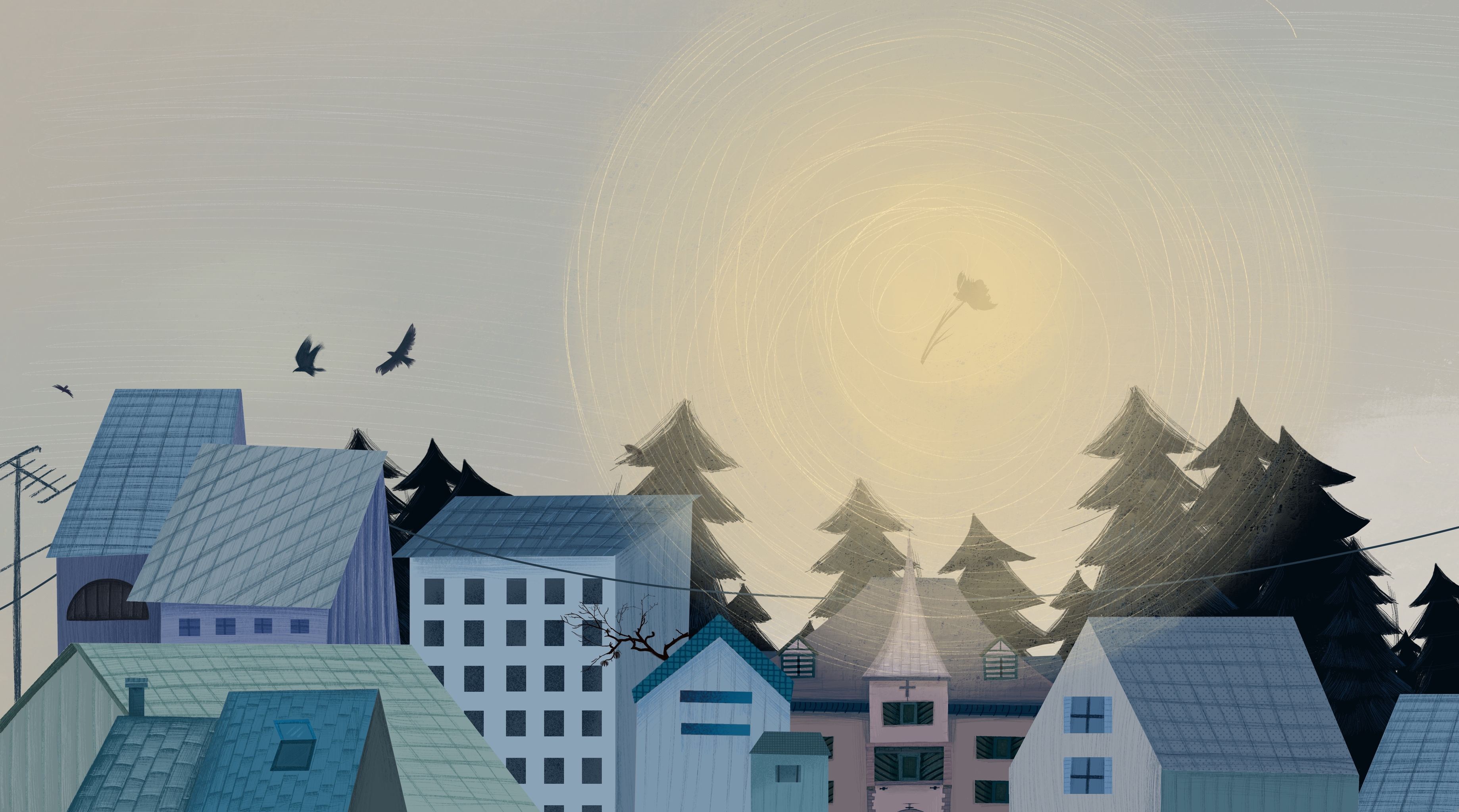 《寻找-梦境》是一部关于寻找自我灵魂的插图作品.