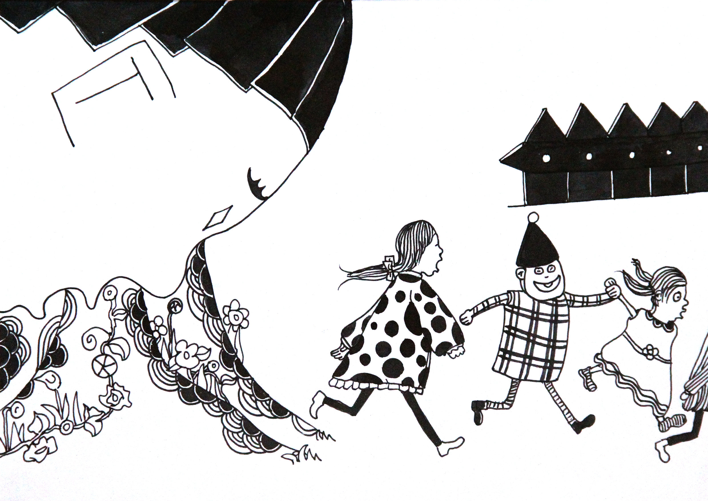 《王尔德童话》插图