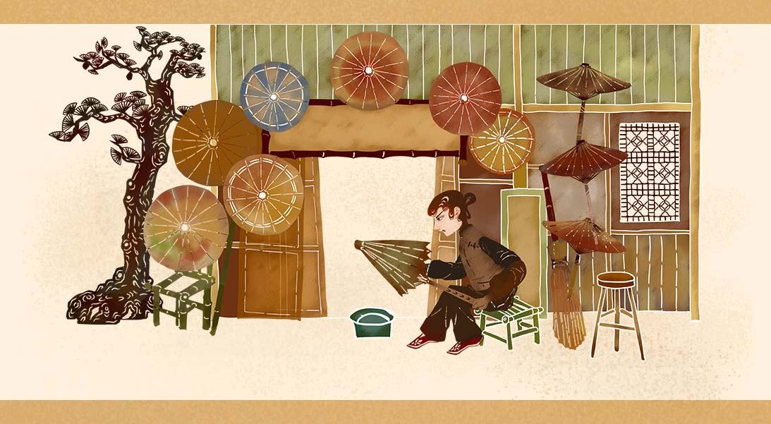 王春晓|《匠心·守拙》 - 北京印刷学院插画专业 - 原创作品 - 视觉