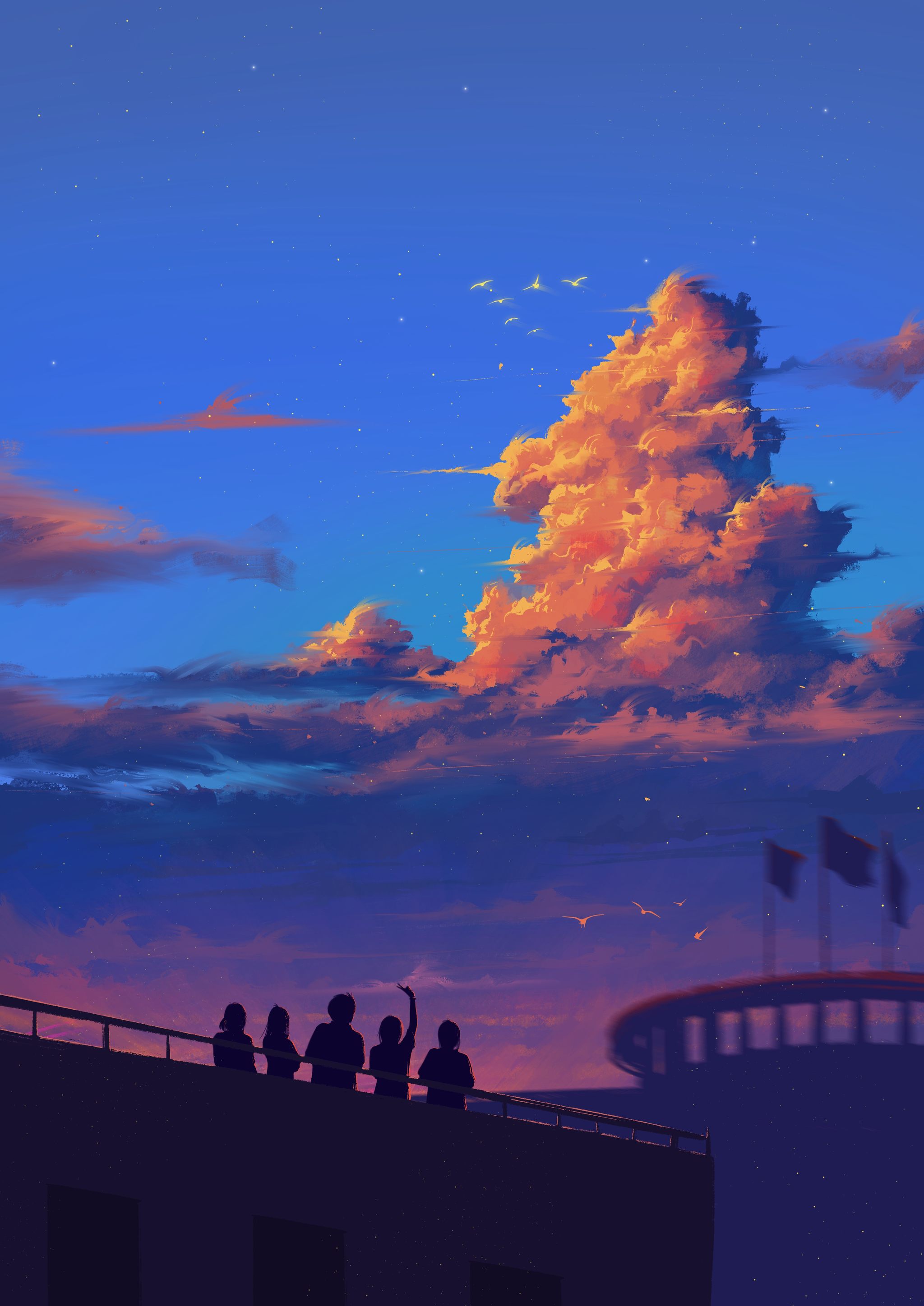 风景插画 - hengyue - 原创作品 - 视觉中国(shijueme)