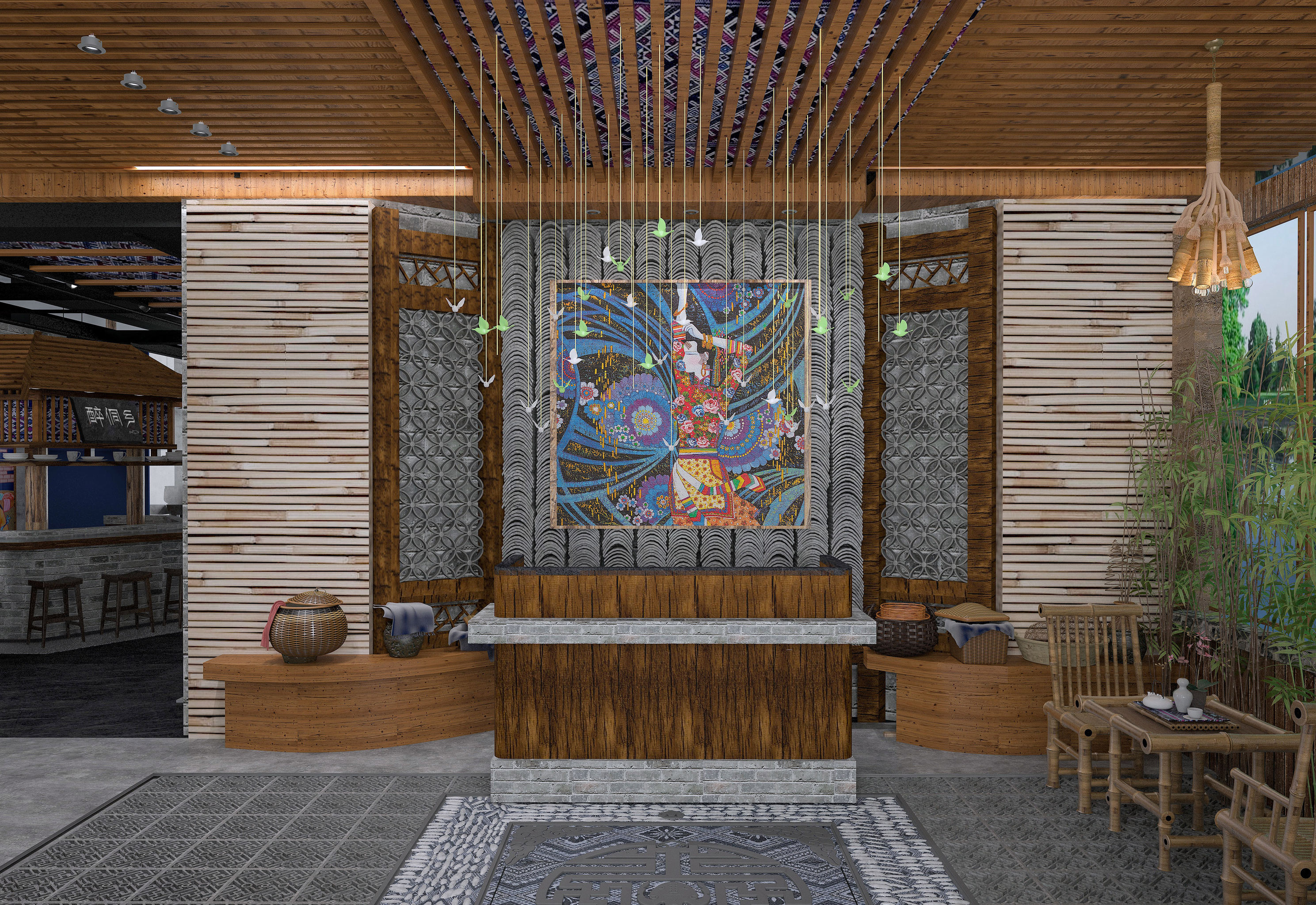 专题二 侗族餐厅设计