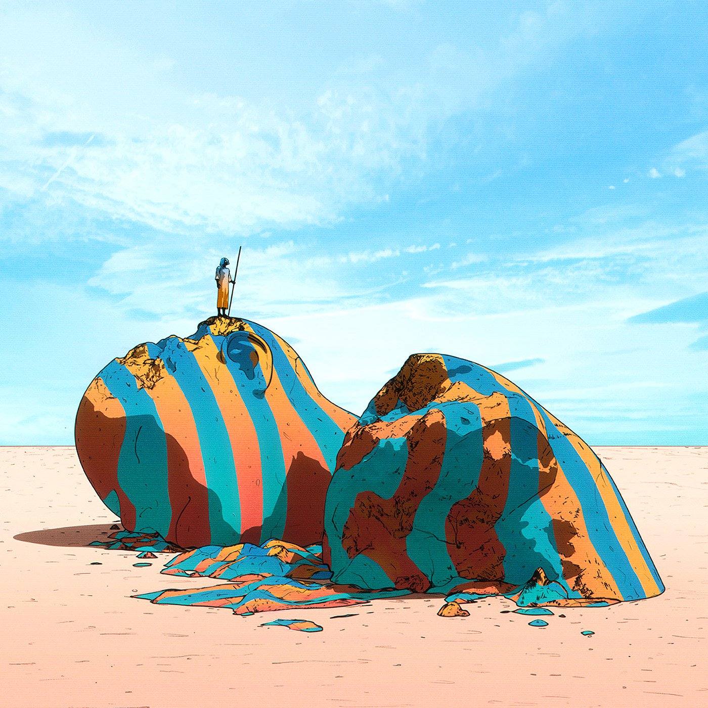 dániel taylor 超现实插画