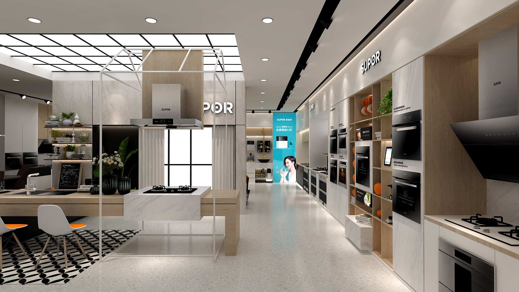 苏泊尔大厨电效果图展示