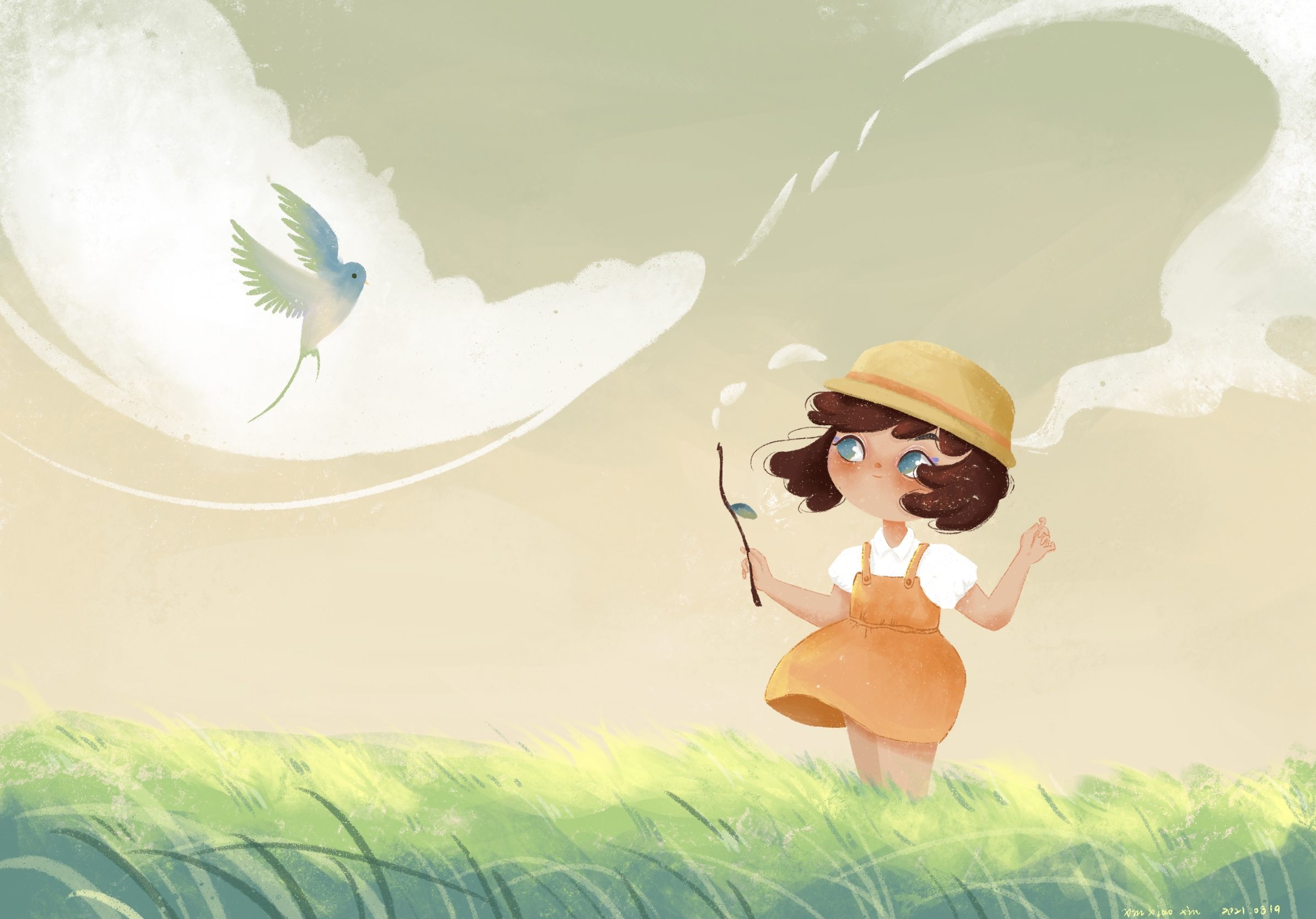 春风 插画  - 儿童插画 |   上传时间: 2021-09-03 23:07 为ta点赞