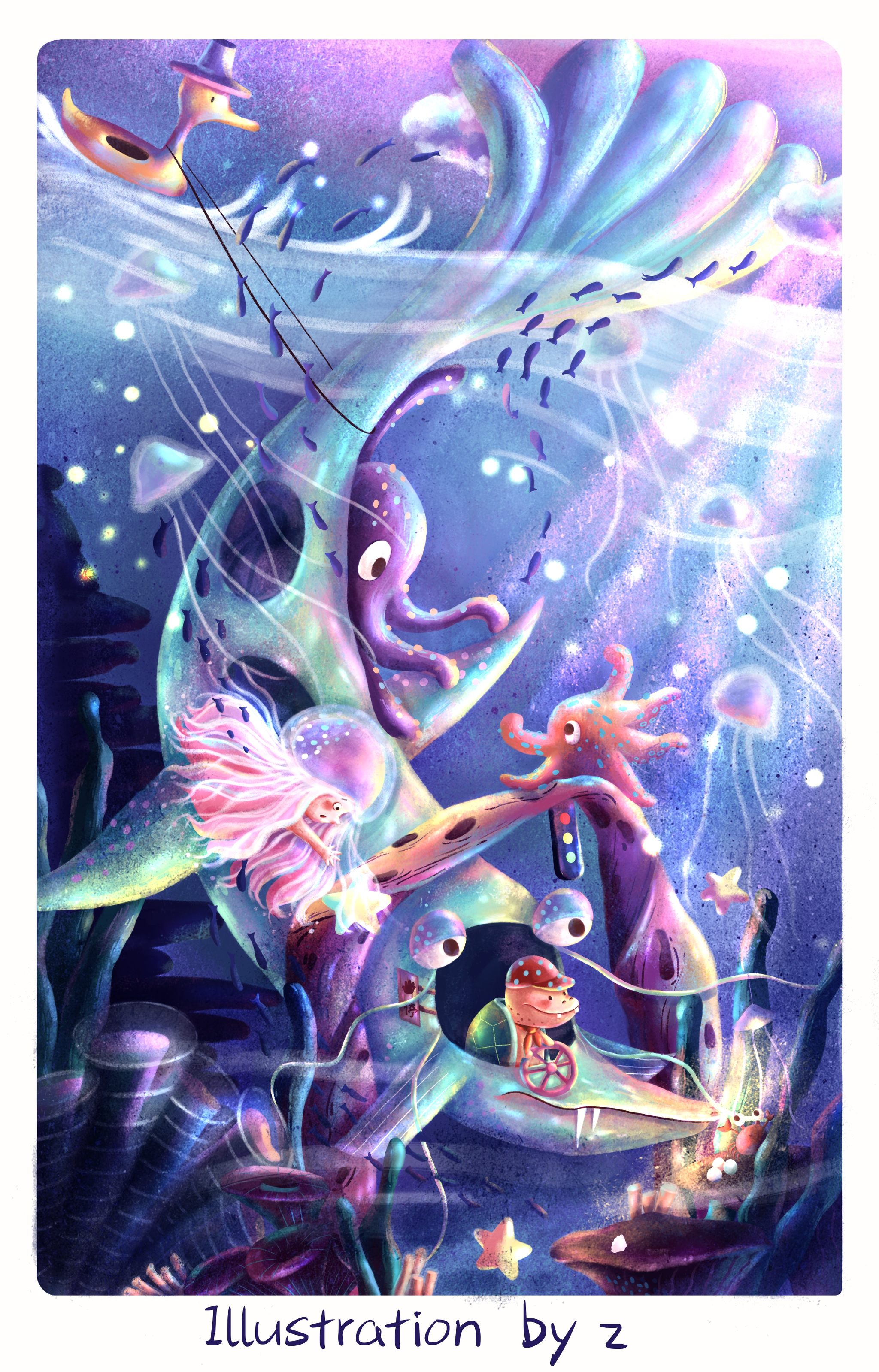 海底车梦幻海底世界