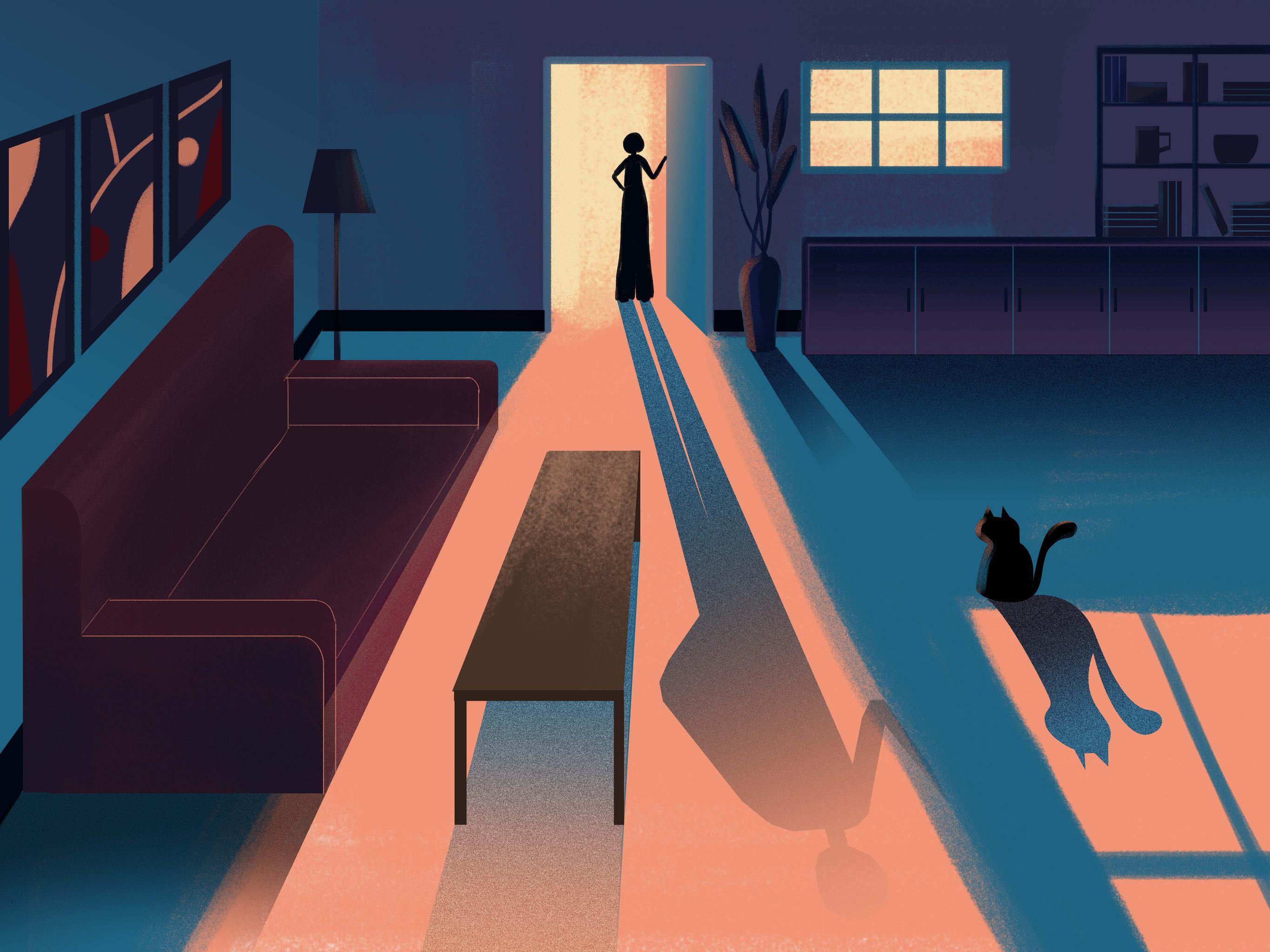 我的梦里的场景