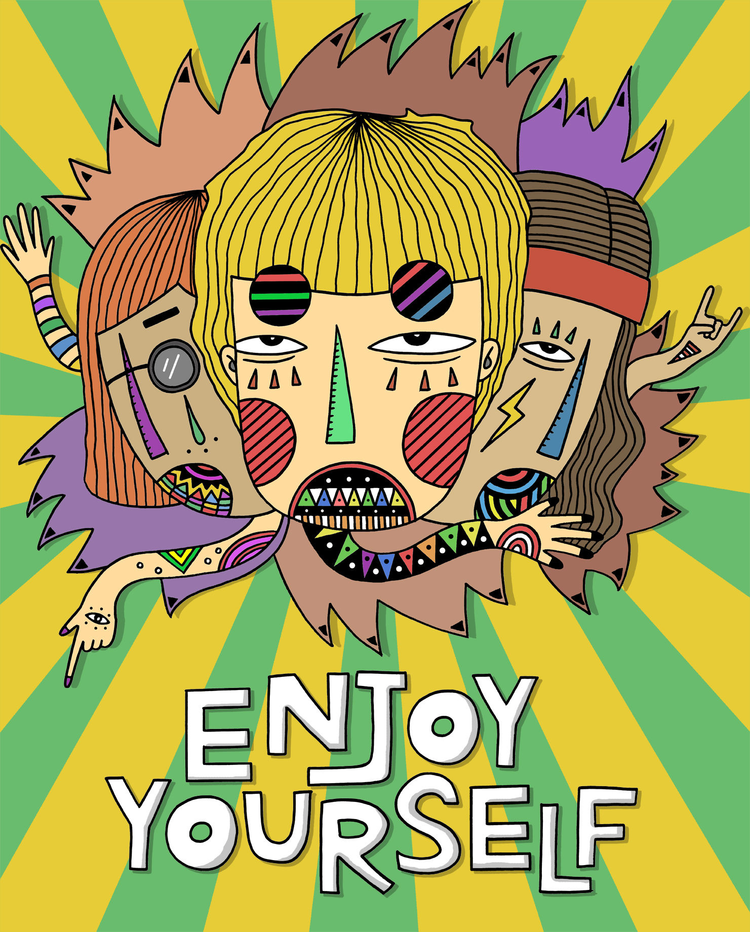 enjoyyourself宣传海报