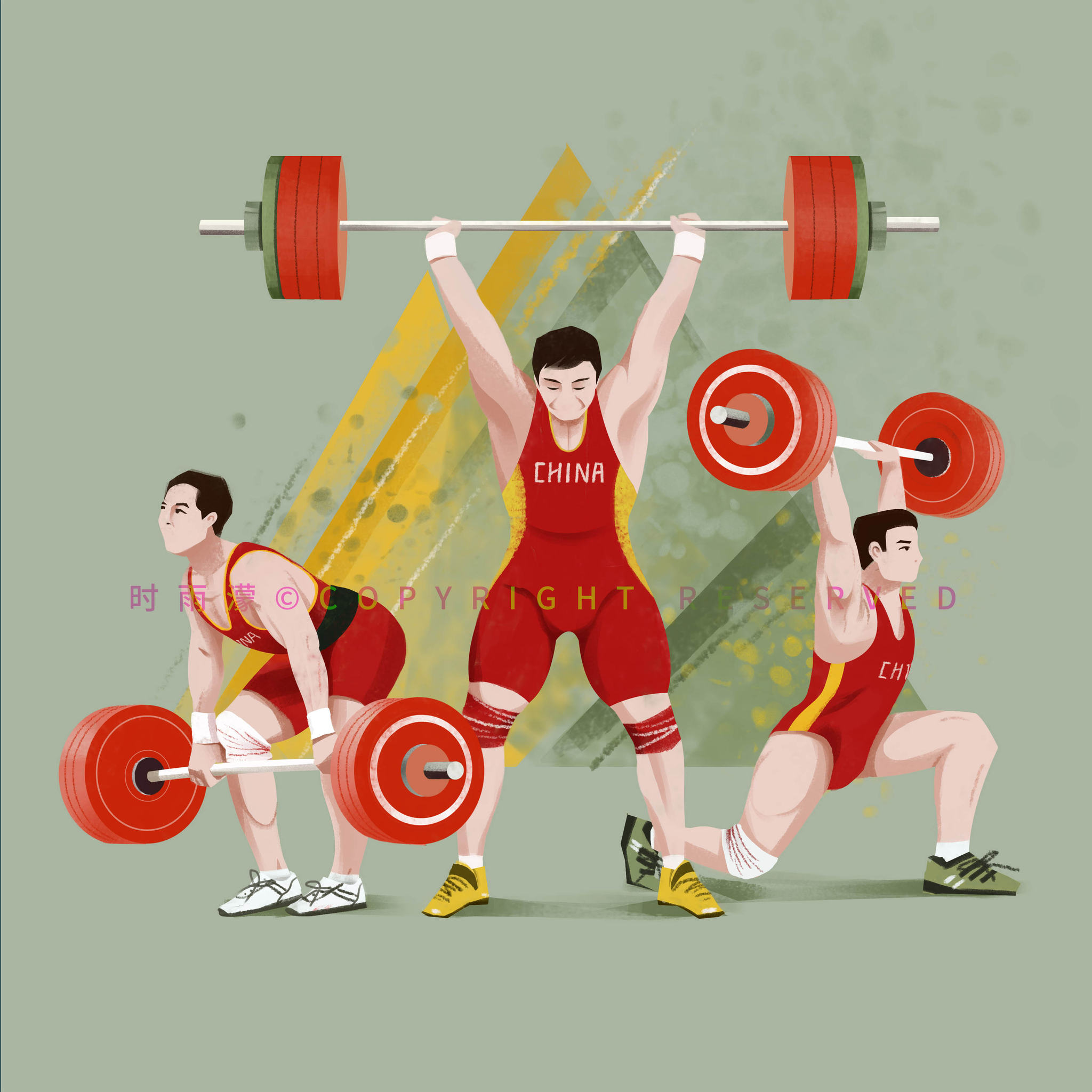 奥运会项目 - 时雨蒙 - 原创作品 - 视觉中国(shijueme)