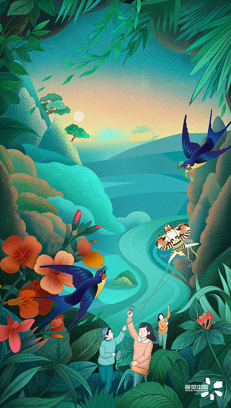 视觉中国插画创意周报 第13周