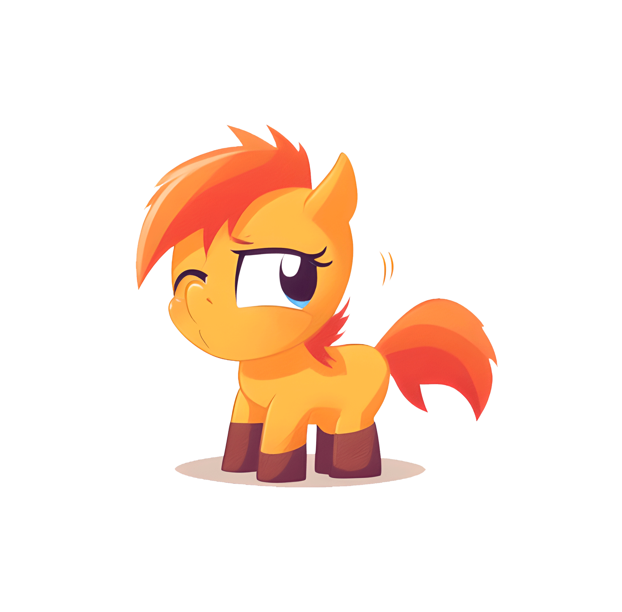 小马表情包,生气,不开心