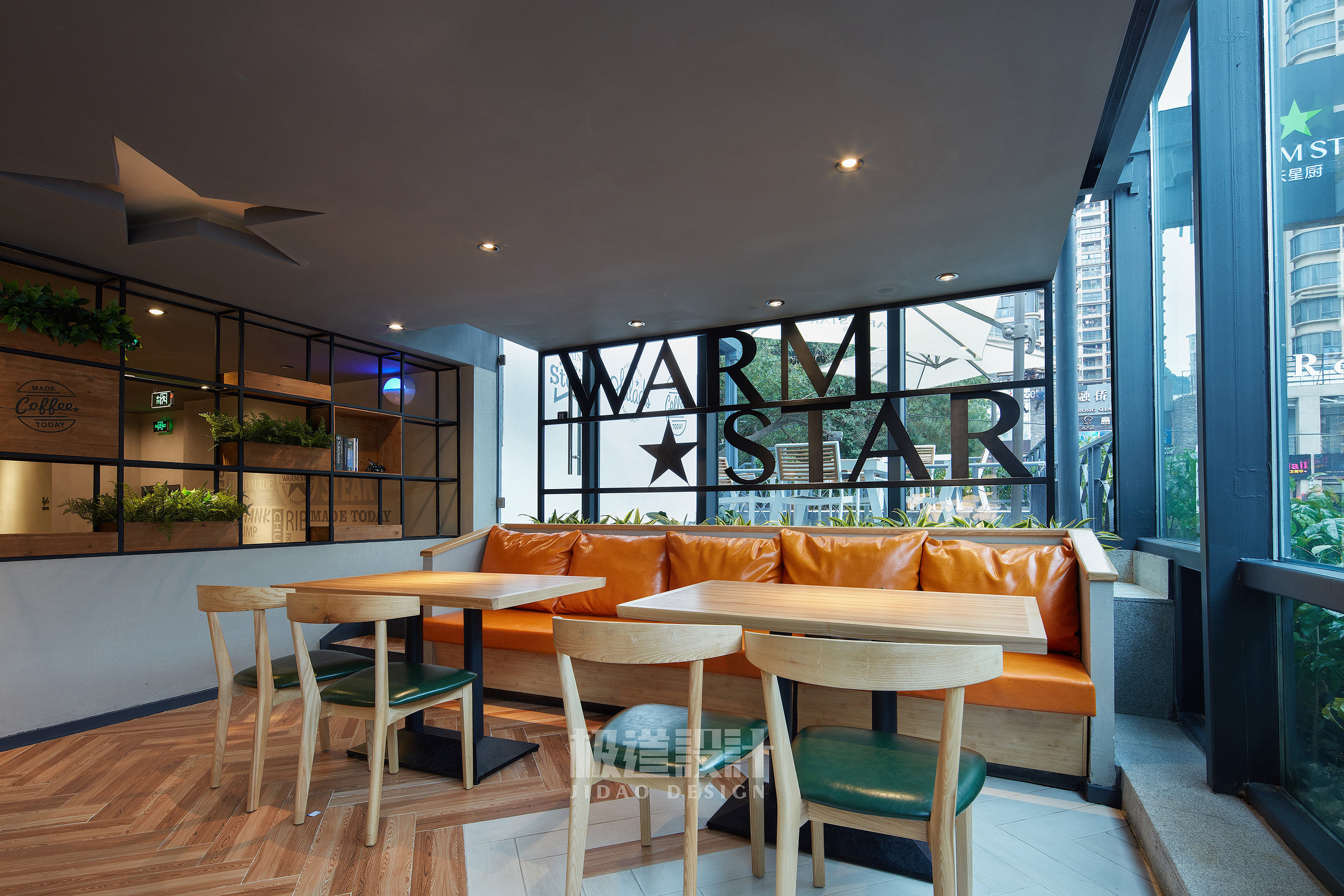 【极道设计】餐饮案例 | 牛排轻食餐厅