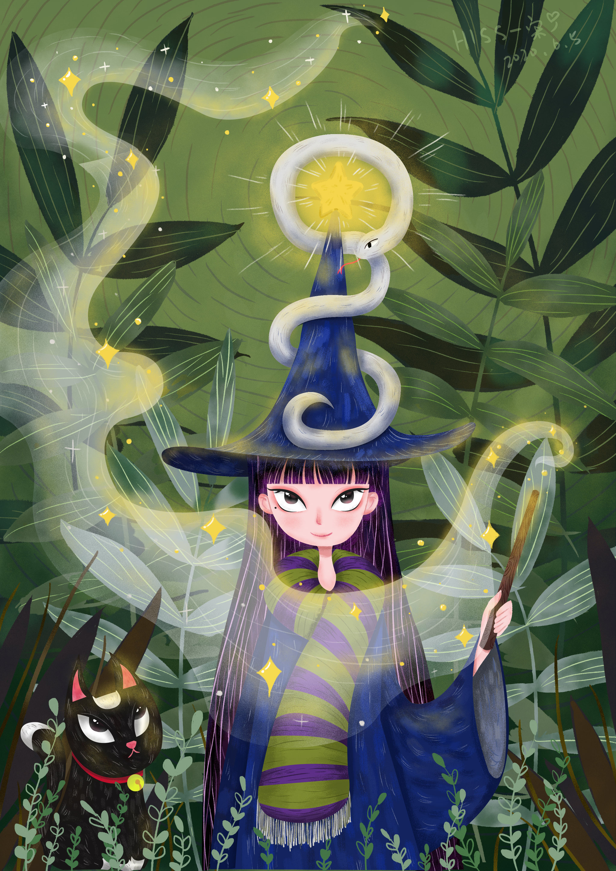 小魔女 插画  - 商业插画 |   上传时间: 2020-06-08 16:49 为ta点赞