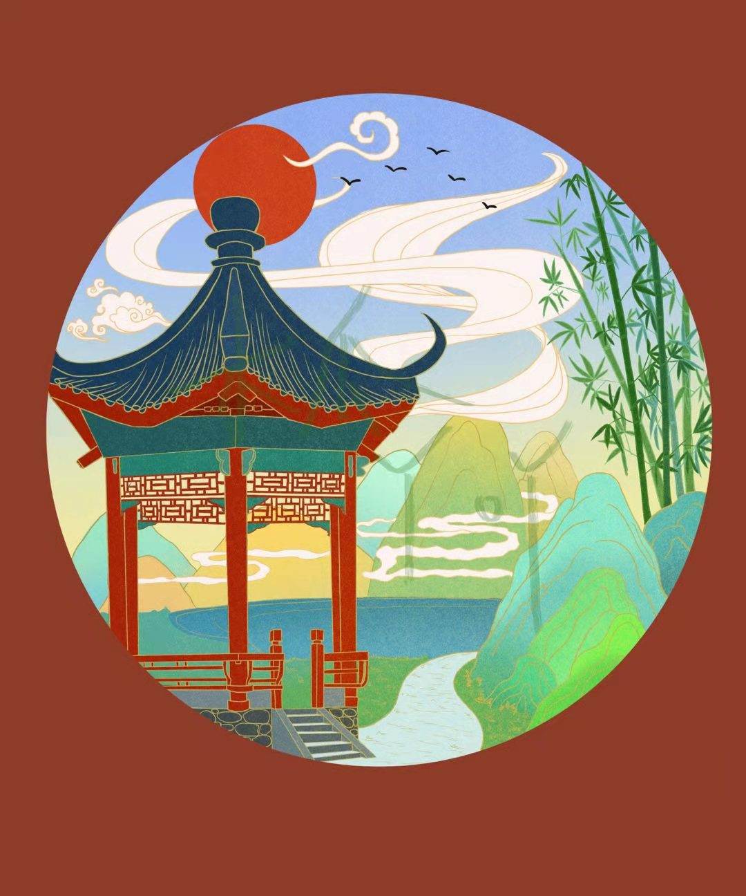 国风亭子 - 177****5990 - 原创作品 - 视觉中国(shijueme)