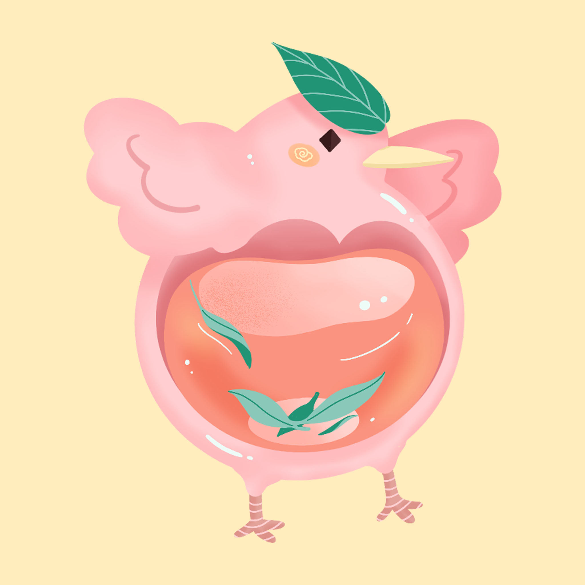 茶宝宝广西昭平吉祥物设计