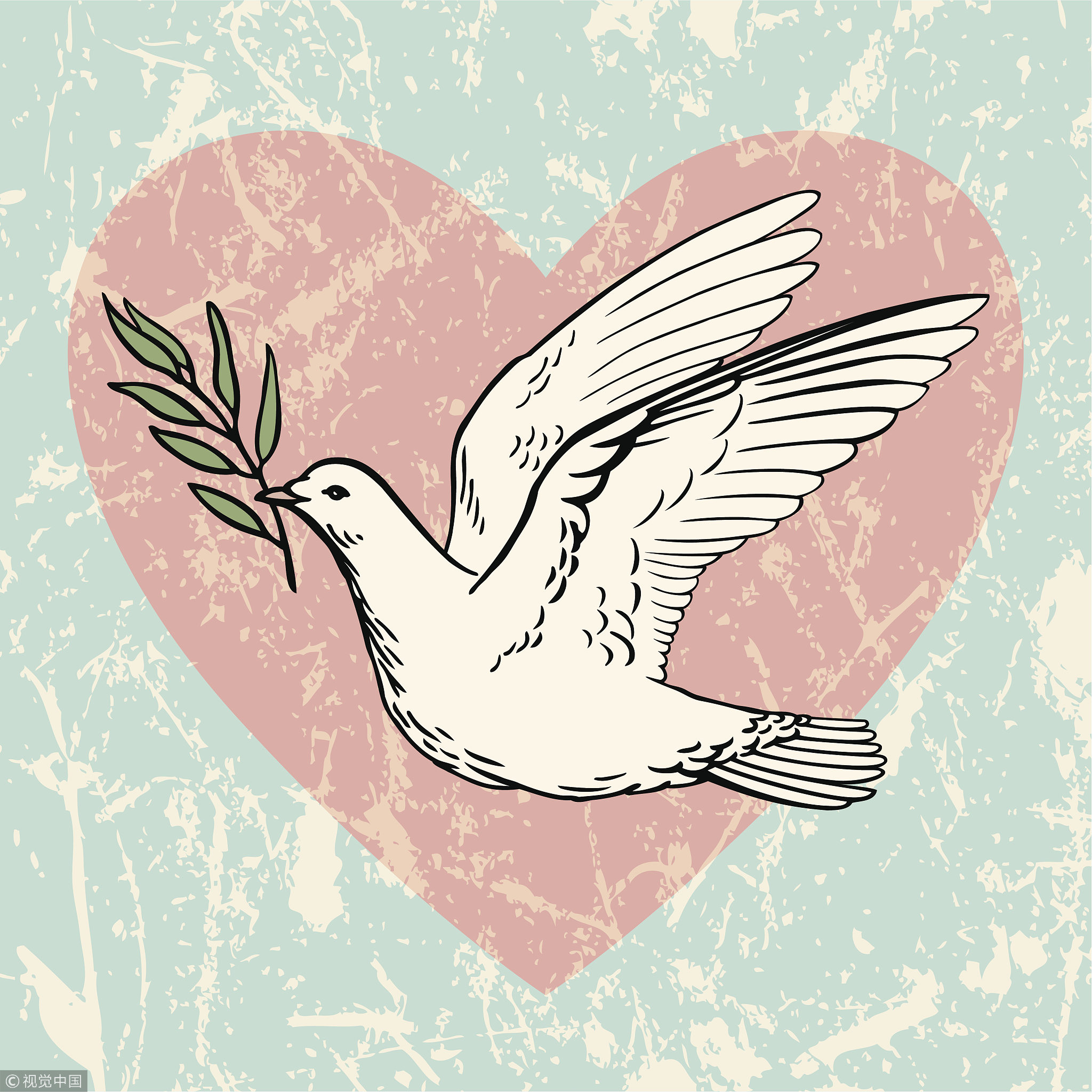 视觉中国2018年1月创意插画授权分析