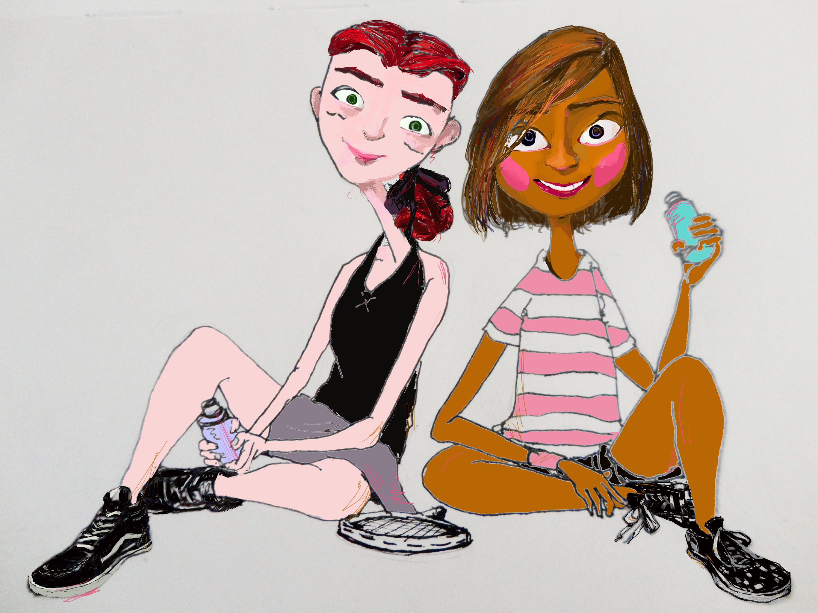 运动中分享 - janey - 原创作品 - 视觉中国(shijueme)