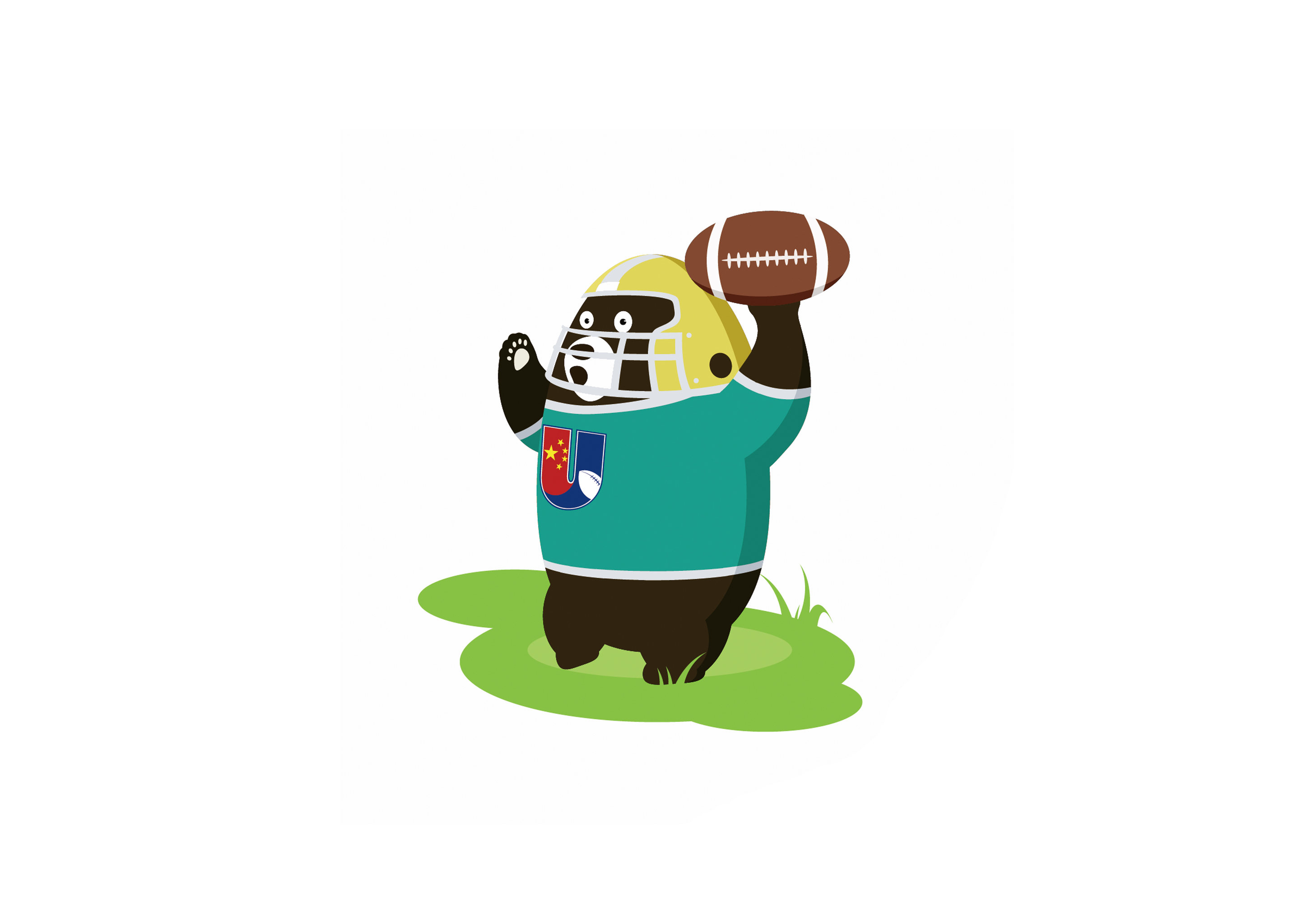 2018年第三届世界大学生美式橄榄球锦标赛吉祥物设计