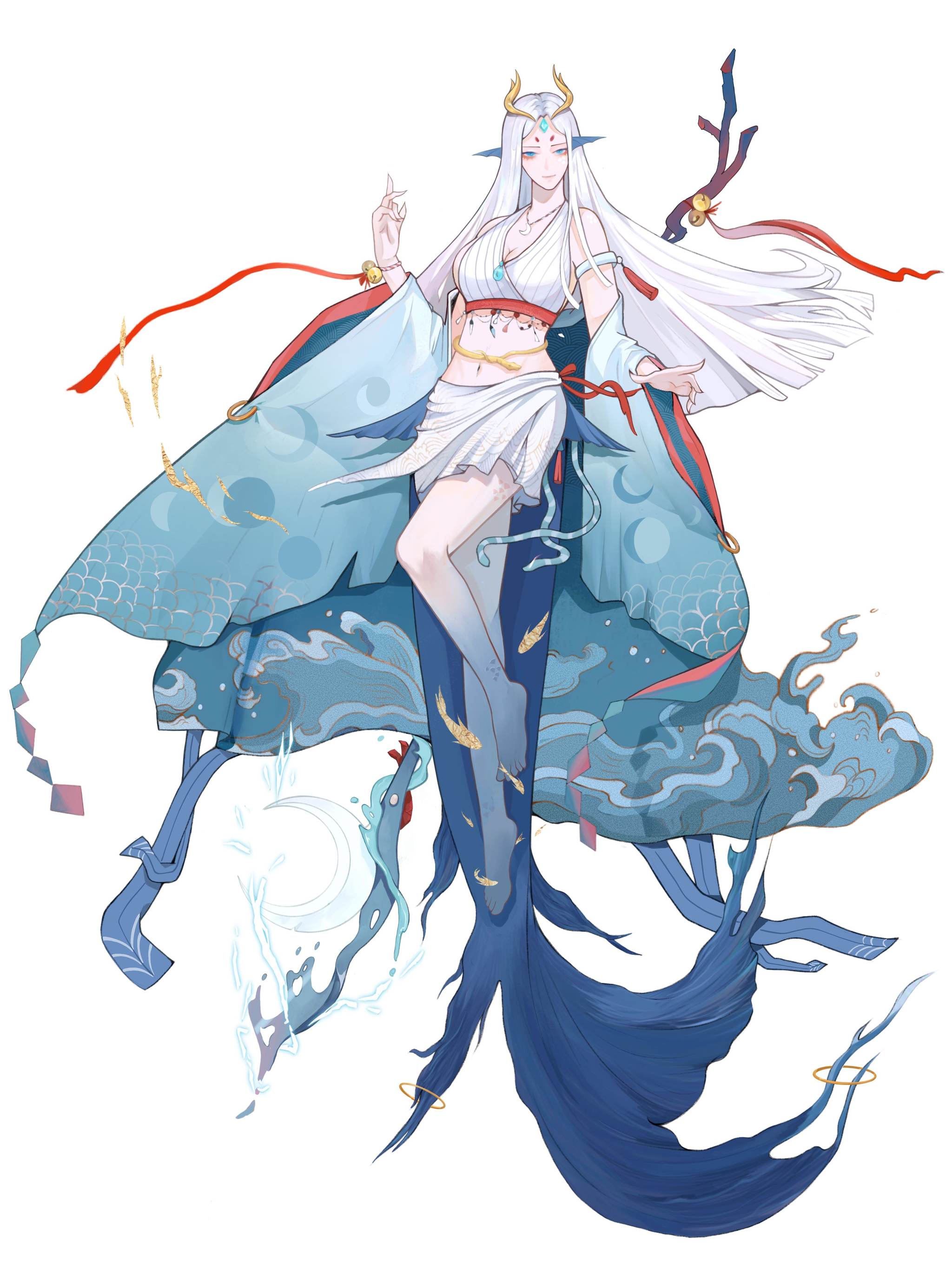 【阴阳师百绘罗衣】—千姬-海月潮生