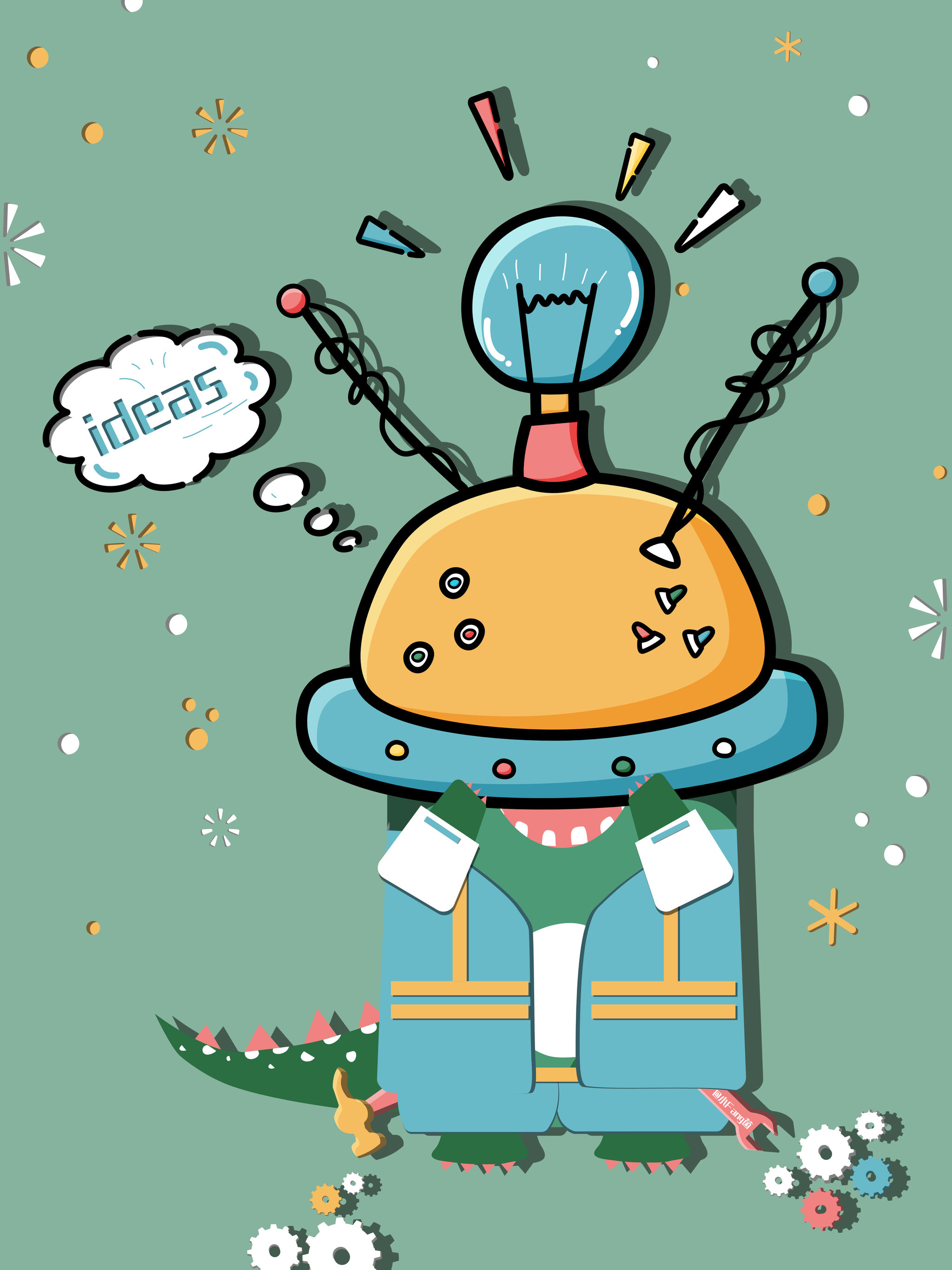 奇思妙想发明家小恐龙