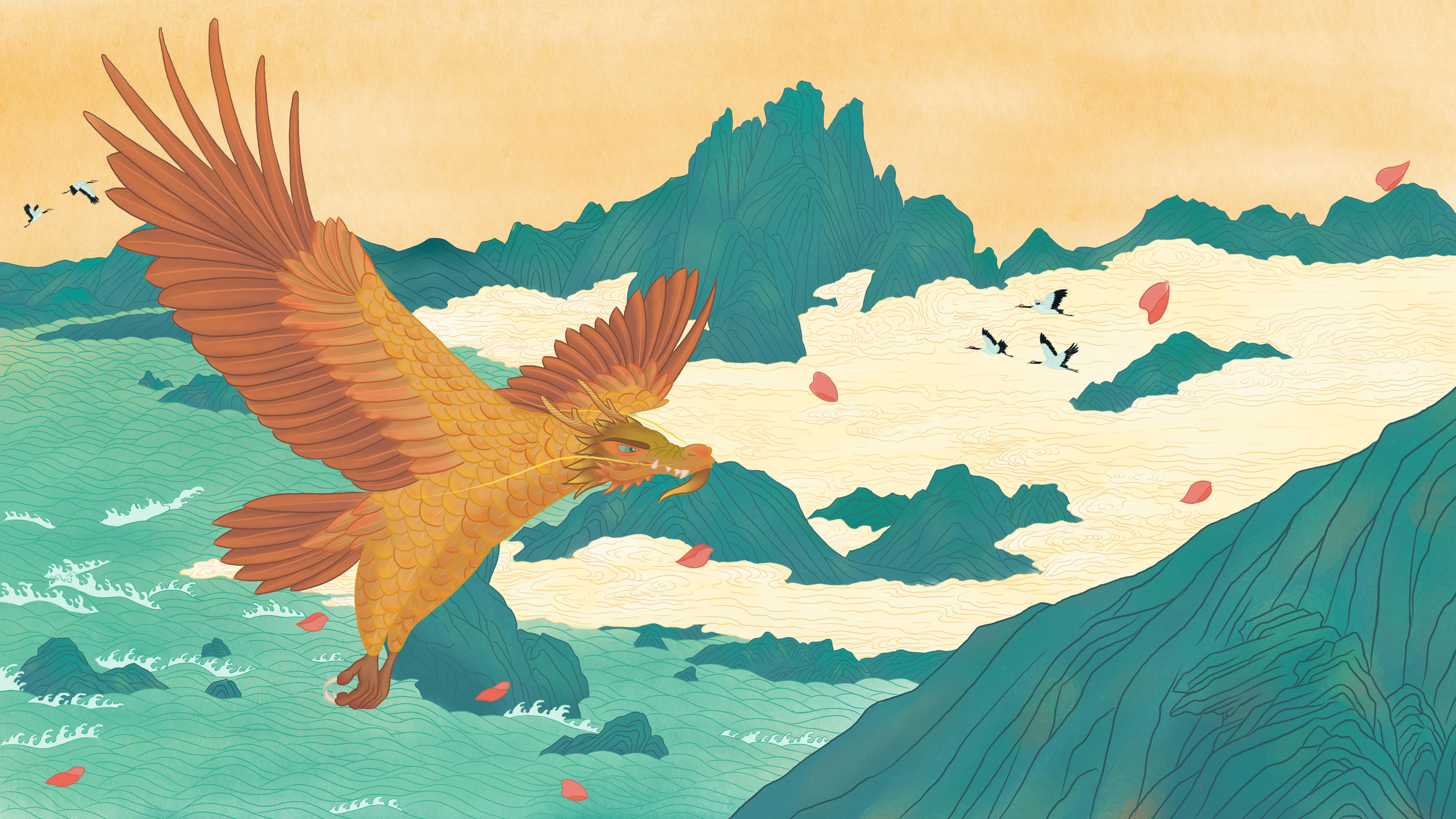 《中国神怪》系列插画