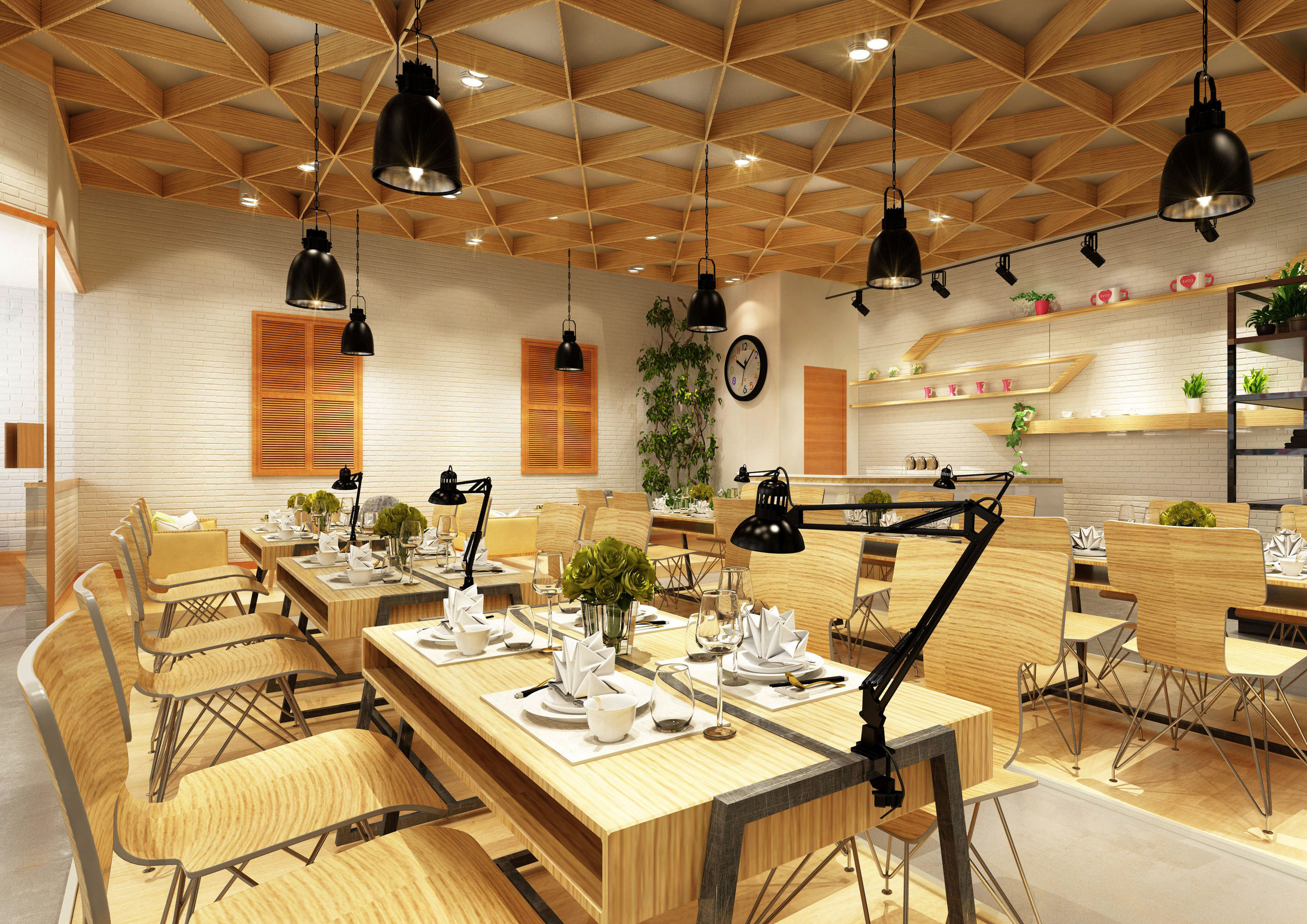 青木休闲餐厅设计方案